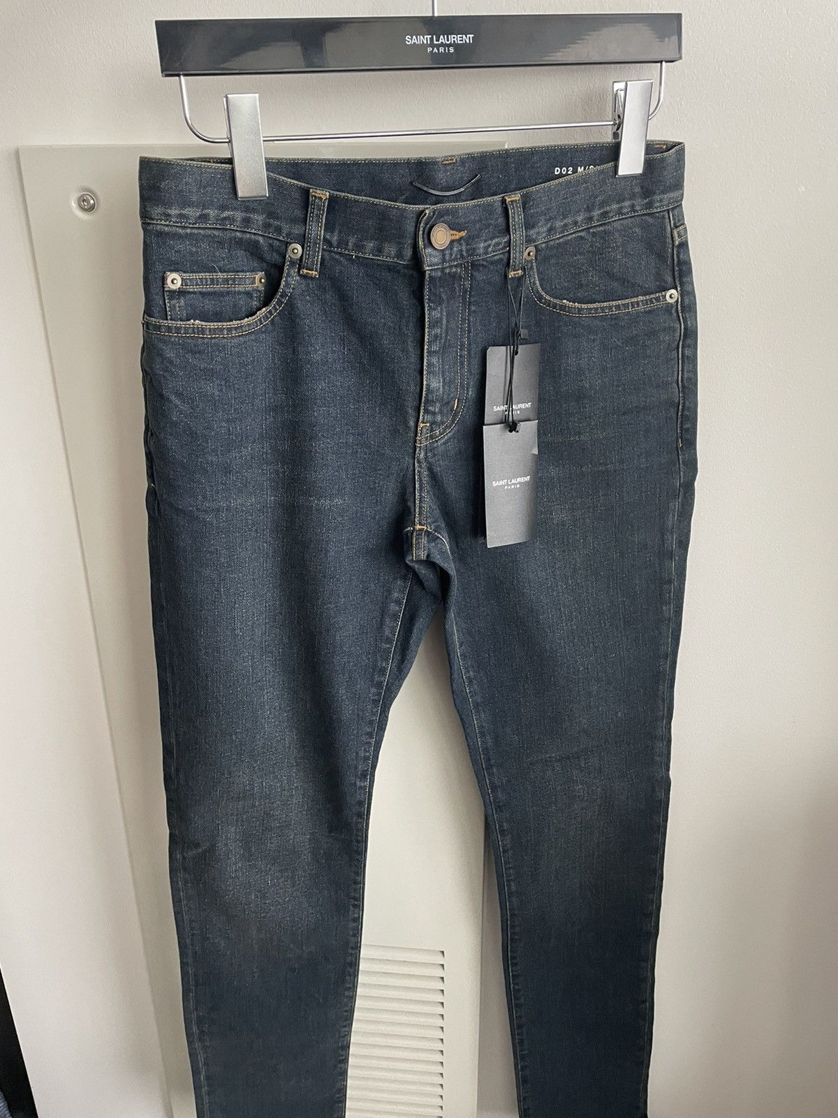 Hedi Slimane × Saint Laurent Paris × Yves Saint Laurent Brand New Super Runway 2016 Hedi Brand NEW Skinny SS16 Jeans Size US 27 - 5 Thumbnail