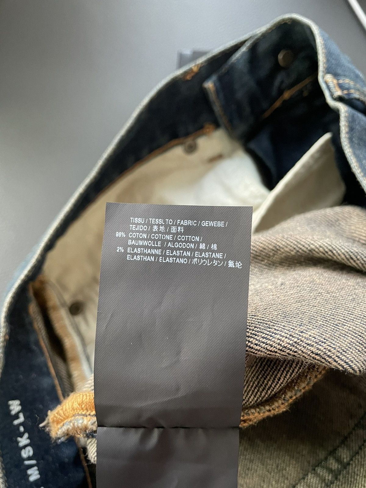 Hedi Slimane × Saint Laurent Paris × Yves Saint Laurent Brand New Super Runway 2016 Hedi Brand NEW Skinny SS16 Jeans Size US 27 - 24 Thumbnail