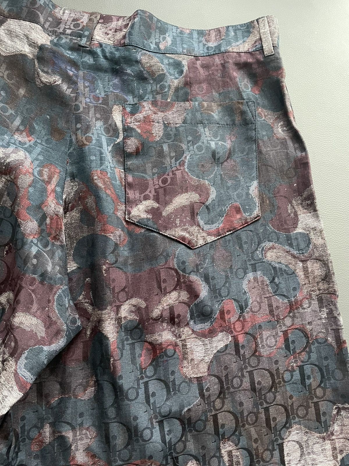 Sold Out Rare Dior x Peter Doig Super Runway Oblique Shorts