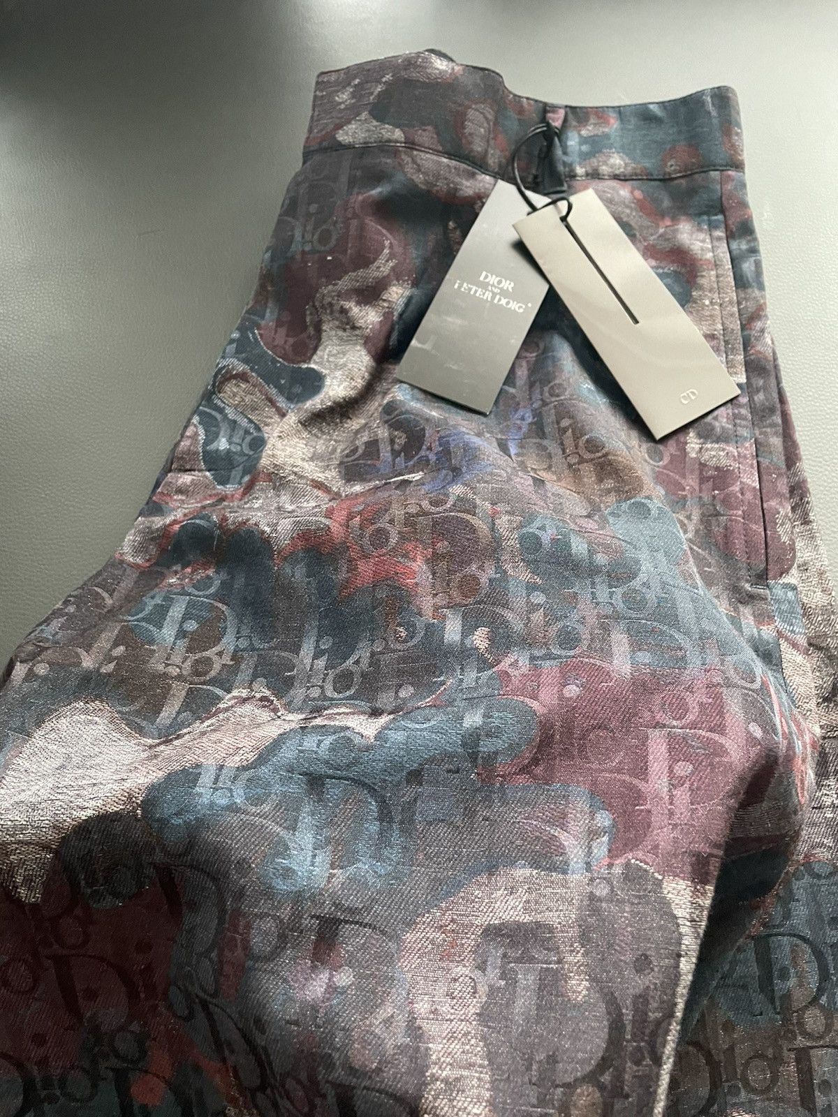 Sold Out Rare Dior x Peter Doig Super Runway Oblique Shorts