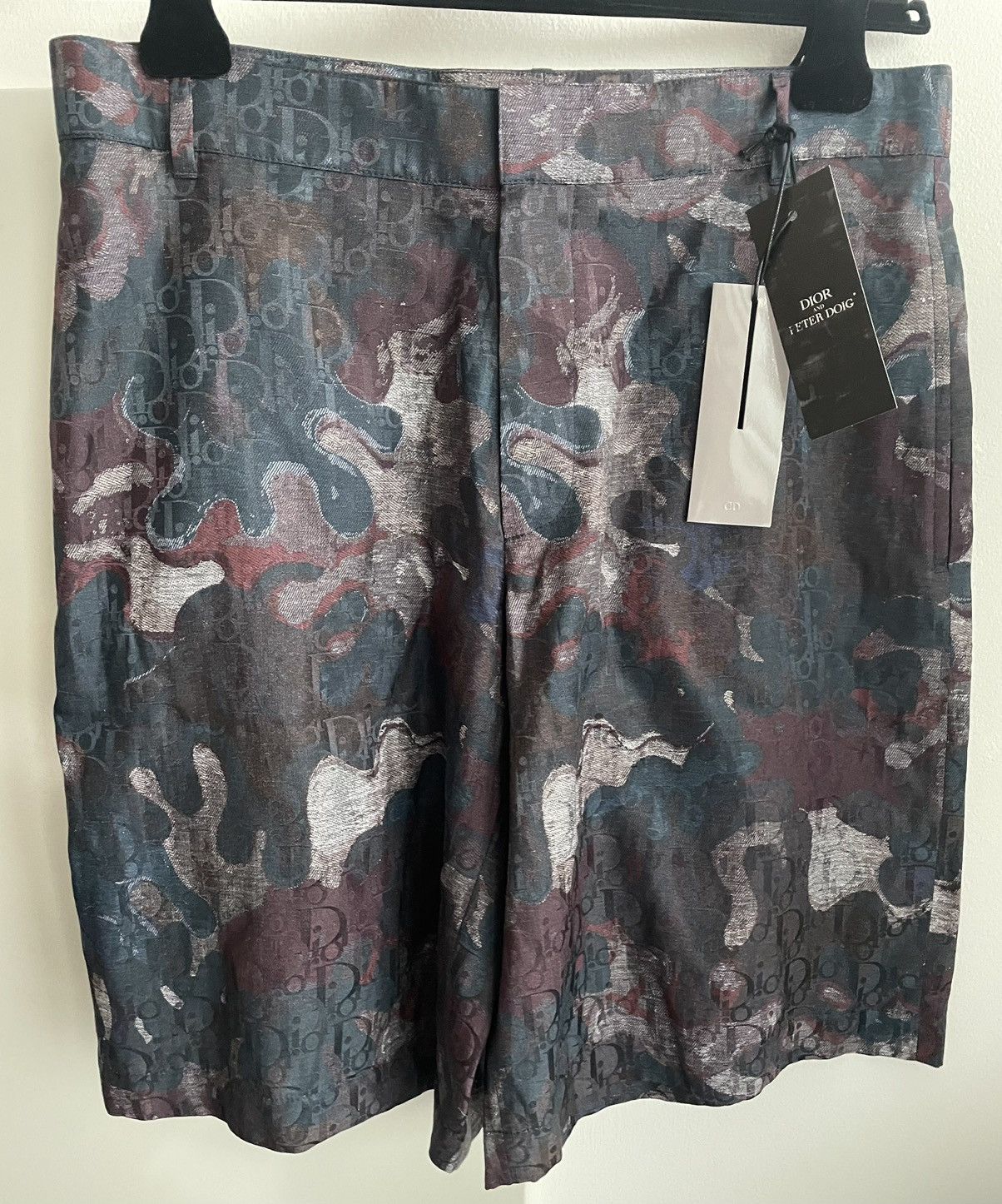 Sold Out Rare Dior x Peter Doig Super Runway Oblique Shorts