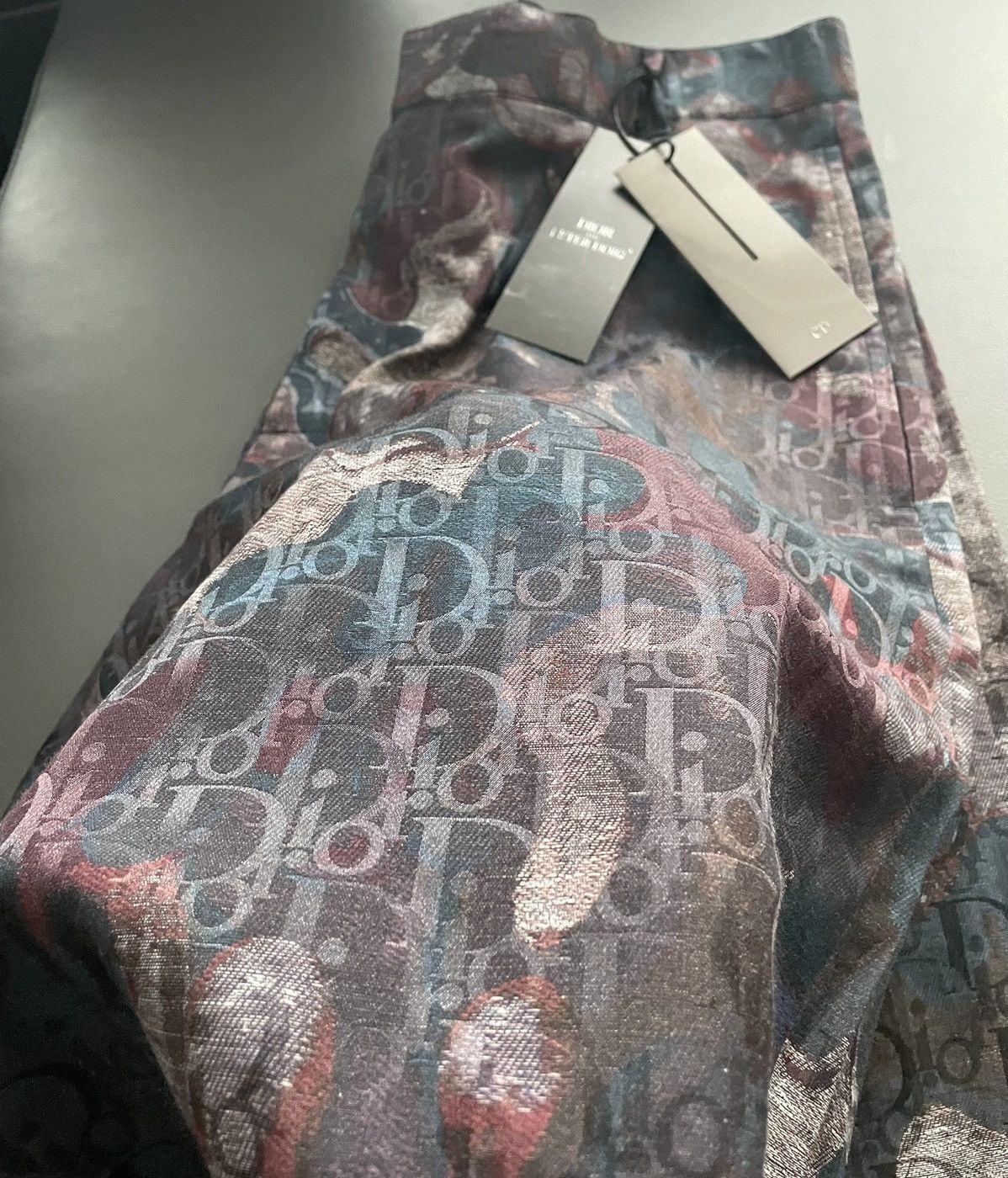 Sold Out Rare Dior x Peter Doig Super Runway Oblique Shorts