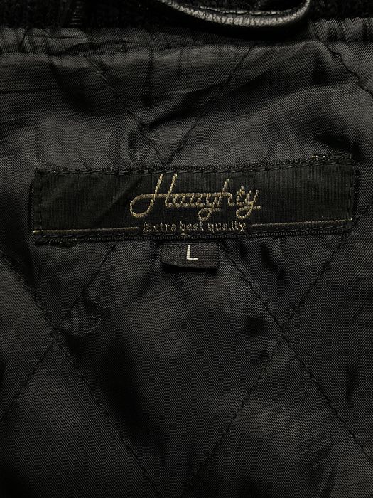 Vintage Vtg 90s Haughty Japan Chrome Hearts LookALike Varsity Jacket ...