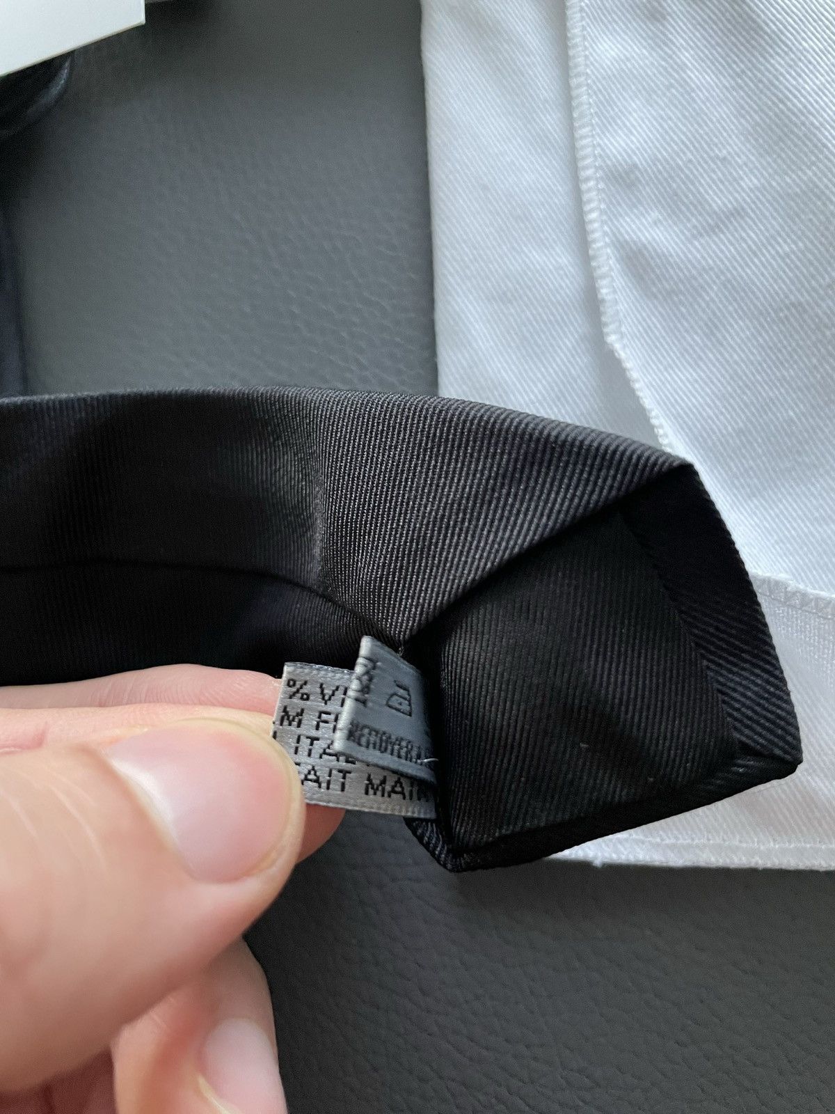 Dior Sold Runway LimitedEdition Dior x Judy Blame Silk Logo Tie Size ONE SIZE - 13 Thumbnail