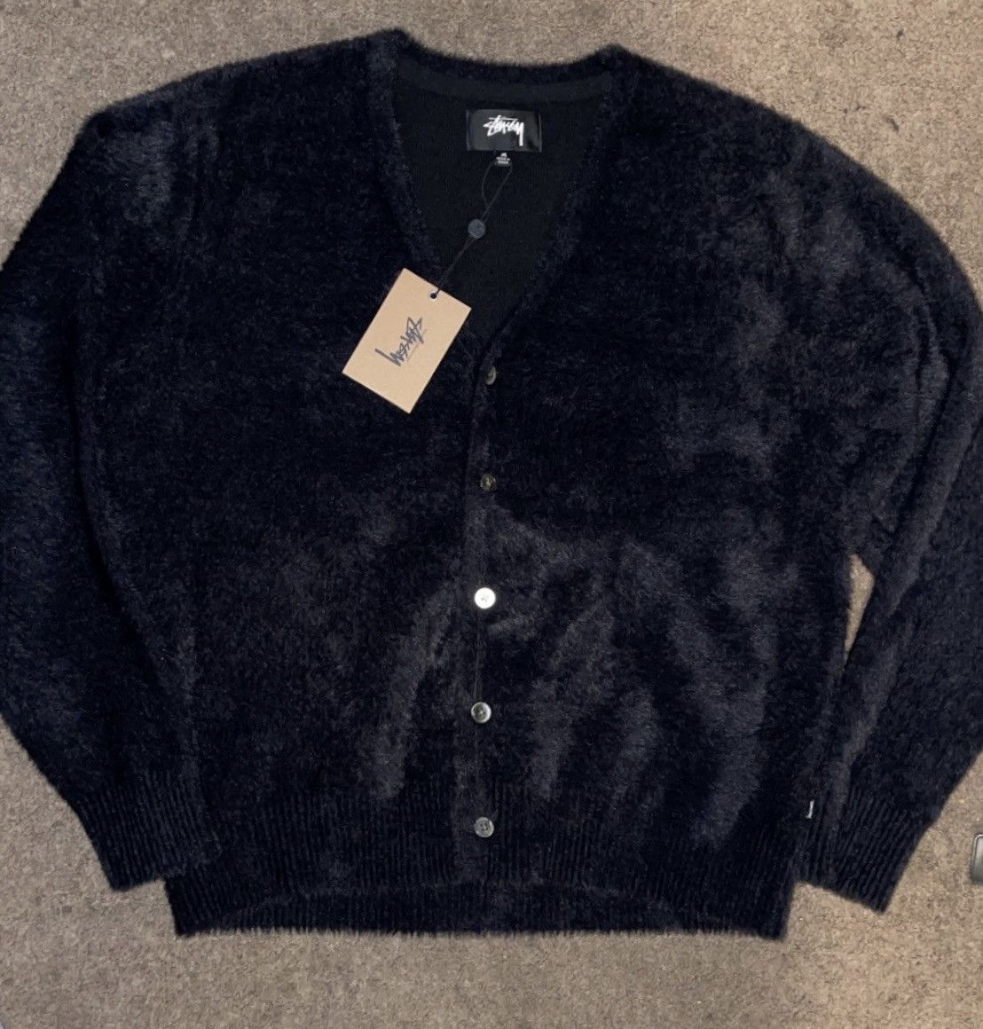 Stussy Shaggy Cardigan