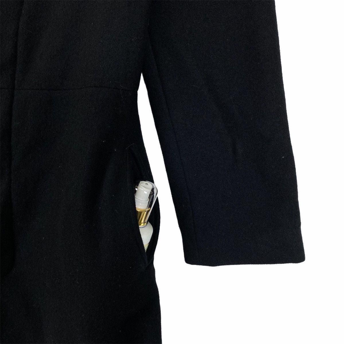 Yohji Yamamoto Signature YOHJI YAMAMOTO Japanese Wool Long Coat Jacket Size US S / EU 44-46 / 1 - 10 Thumbnail