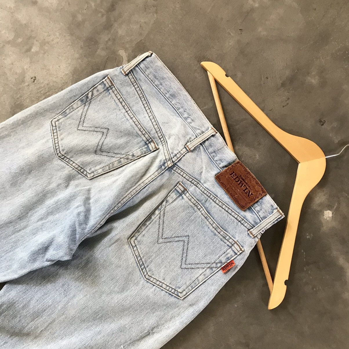 Edwin Vintage 🏴‍☠️ Edwin Acid Wash Jeans Size US 30 / EU 46 - 9 Thumbnail