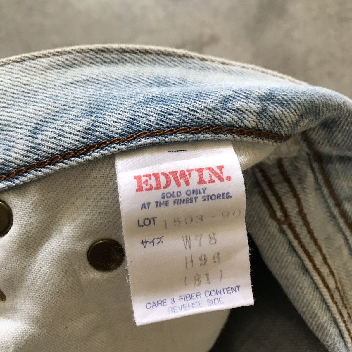 Edwin Vintage 🏴‍☠️ Edwin Acid Wash Jeans Size US 30 / EU 46 - 15 Thumbnail