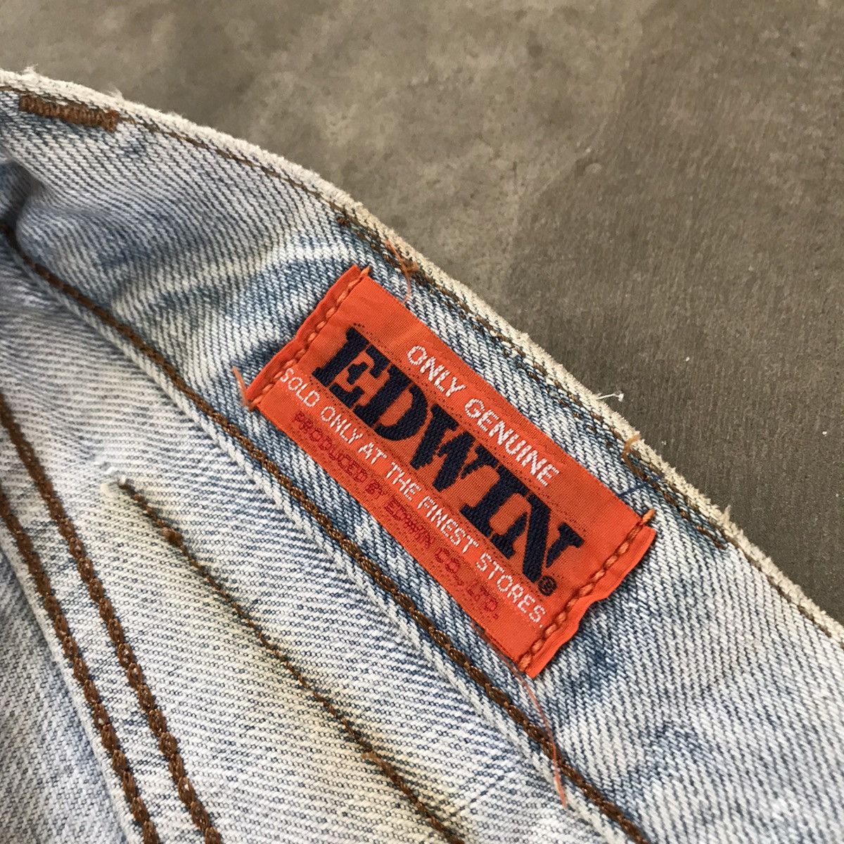 Edwin Vintage 🏴‍☠️ Edwin Acid Wash Jeans Size US 30 / EU 46 - 14 Thumbnail