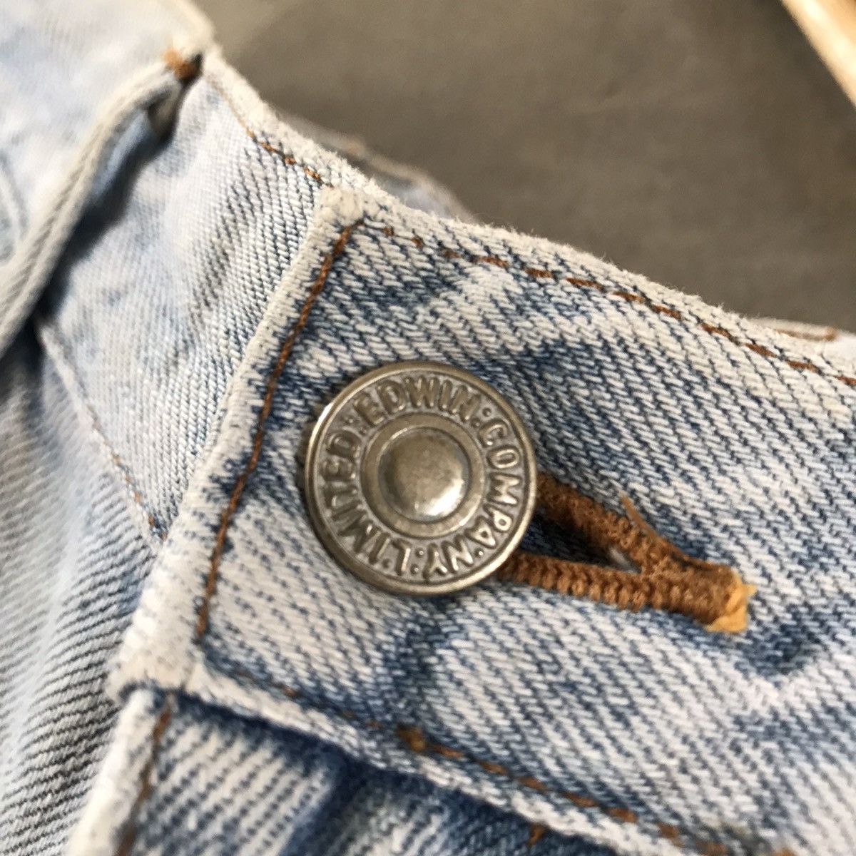Edwin Vintage 🏴‍☠️ Edwin Acid Wash Jeans Size US 30 / EU 46 - 5 Thumbnail