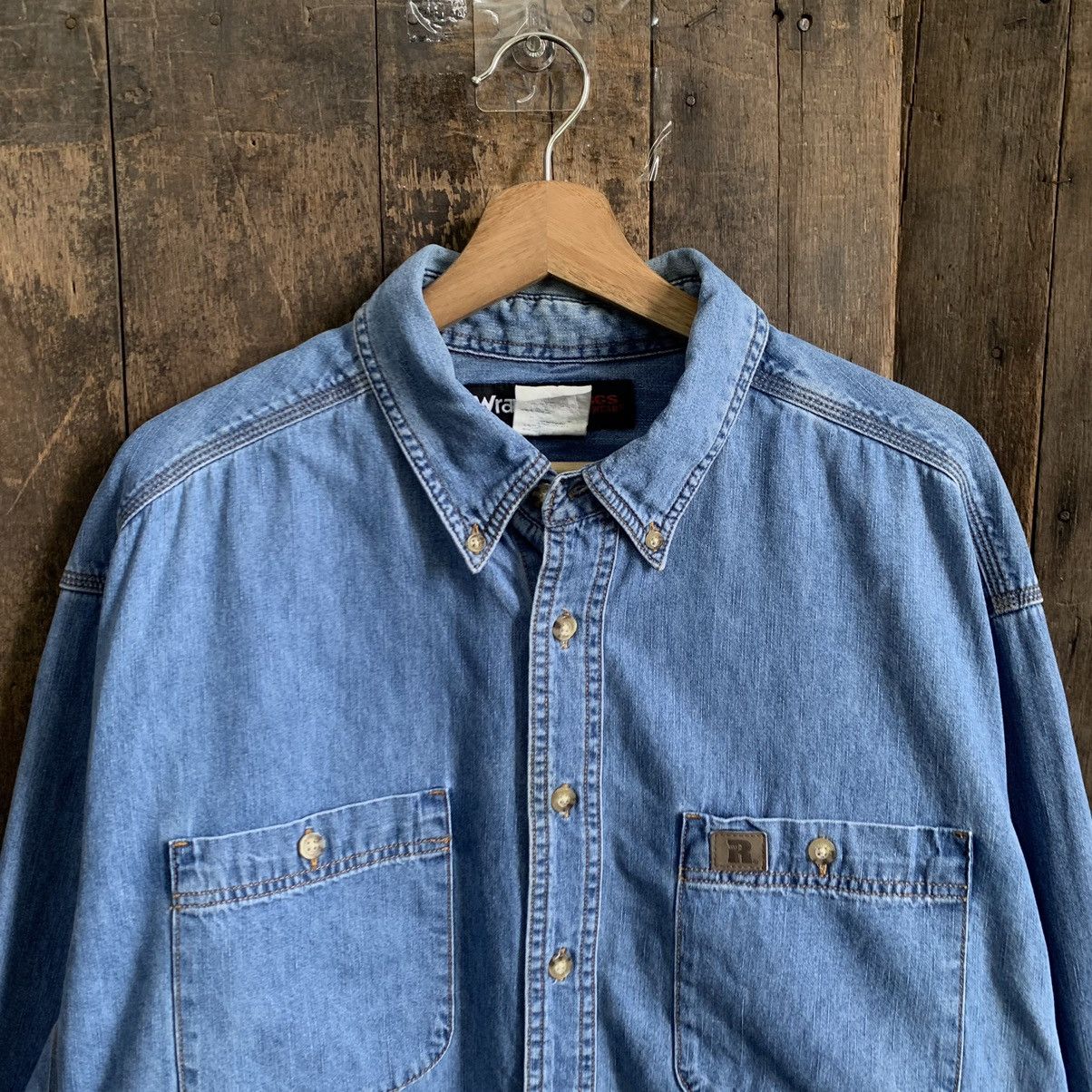 Vintage × Wrangler Vintage Wrangler Button Up Shirt Size US XXL / EU 58 / 5 - 2 Thumbnail