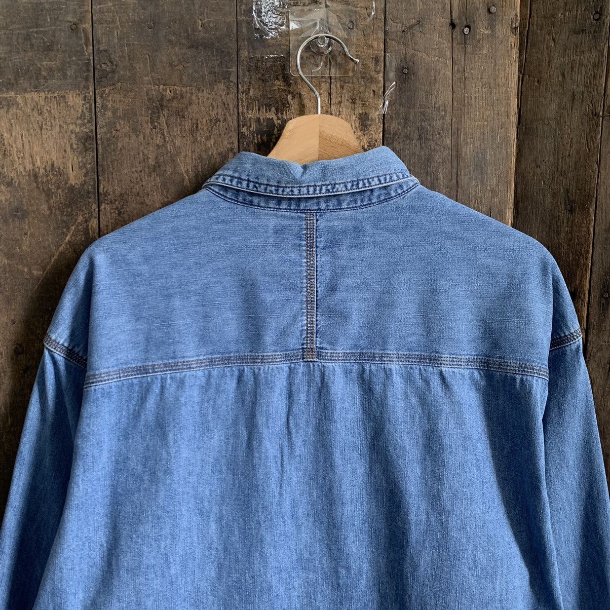 Vintage × Wrangler Vintage Wrangler Button Up Shirt Size US XXL / EU 58 / 5 - 10 Thumbnail