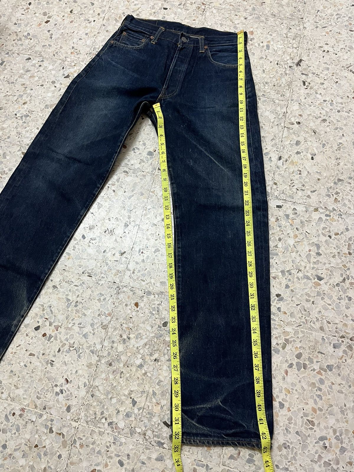 Levi's Vintage Levi’s 501XX selvedge 90s Size US 30 / EU 46 - 11 Thumbnail