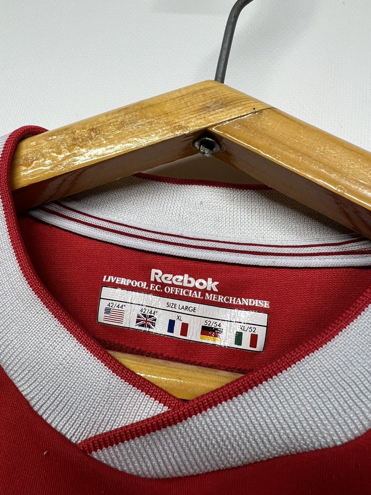 Reebok Vintage Reebok Liverpool Carlsberg Pappy1 Jersey T-Shirt 90s Size US XL / EU 56 / 4 - 13 Thumbnail