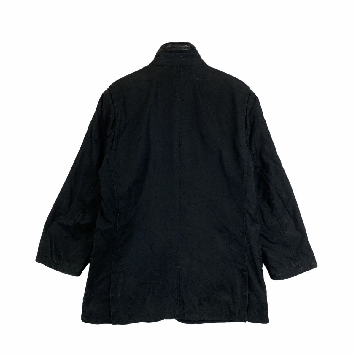 Ermenegildo Zegna Vintage ERMENEGILDO ZEGNA Italian Designer Long Coat Jacket Size US L / EU 52-54 / 3 - 2 Thumbnail