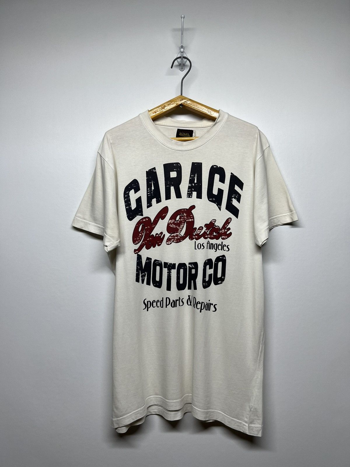 Vintage × Von Dutch Vintage Y2k Von Dutch Faded Garage Motor Co T-Shirt 90’s Size US S / EU 44-46 / 1 - 2 Thumbnail