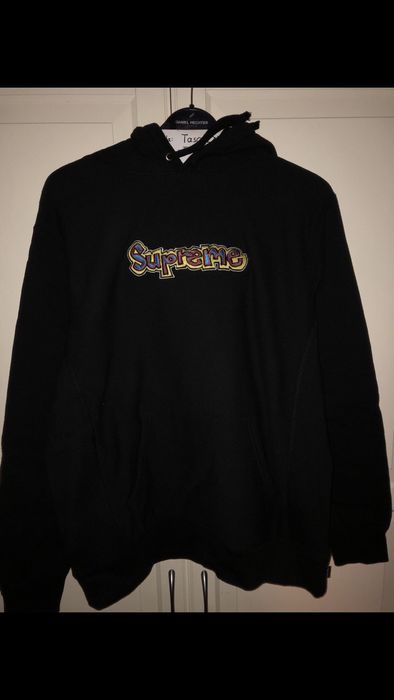 Supreme Supreme Gonz Logo Hooded Sweatshirt Hoodie Black Large 9