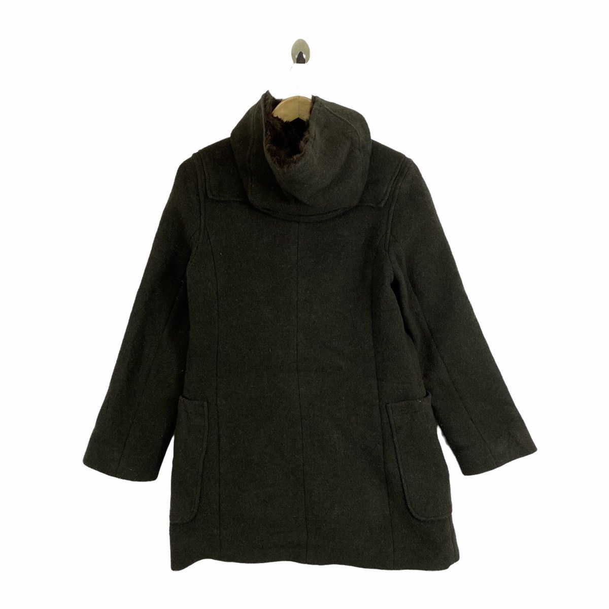 Vintage Vintage ISSEY MIYAKE I.S Sunao Kuwahara Wool Duffle Coat Size M / US 6-8 / IT 42-44 - 2 Thumbnail