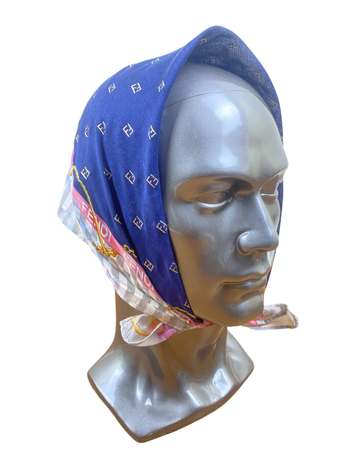Fendi Fendi Scarf Handkerchief Neckerchief Bandana Size ONE SIZE - 1 Thumbnail