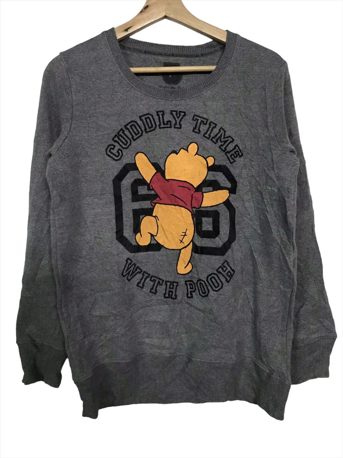 Disney Winnie The Pooh Sweatshirt Crewneck Pullover Size US L / EU 52-54 / 3 - 1 Thumbnail