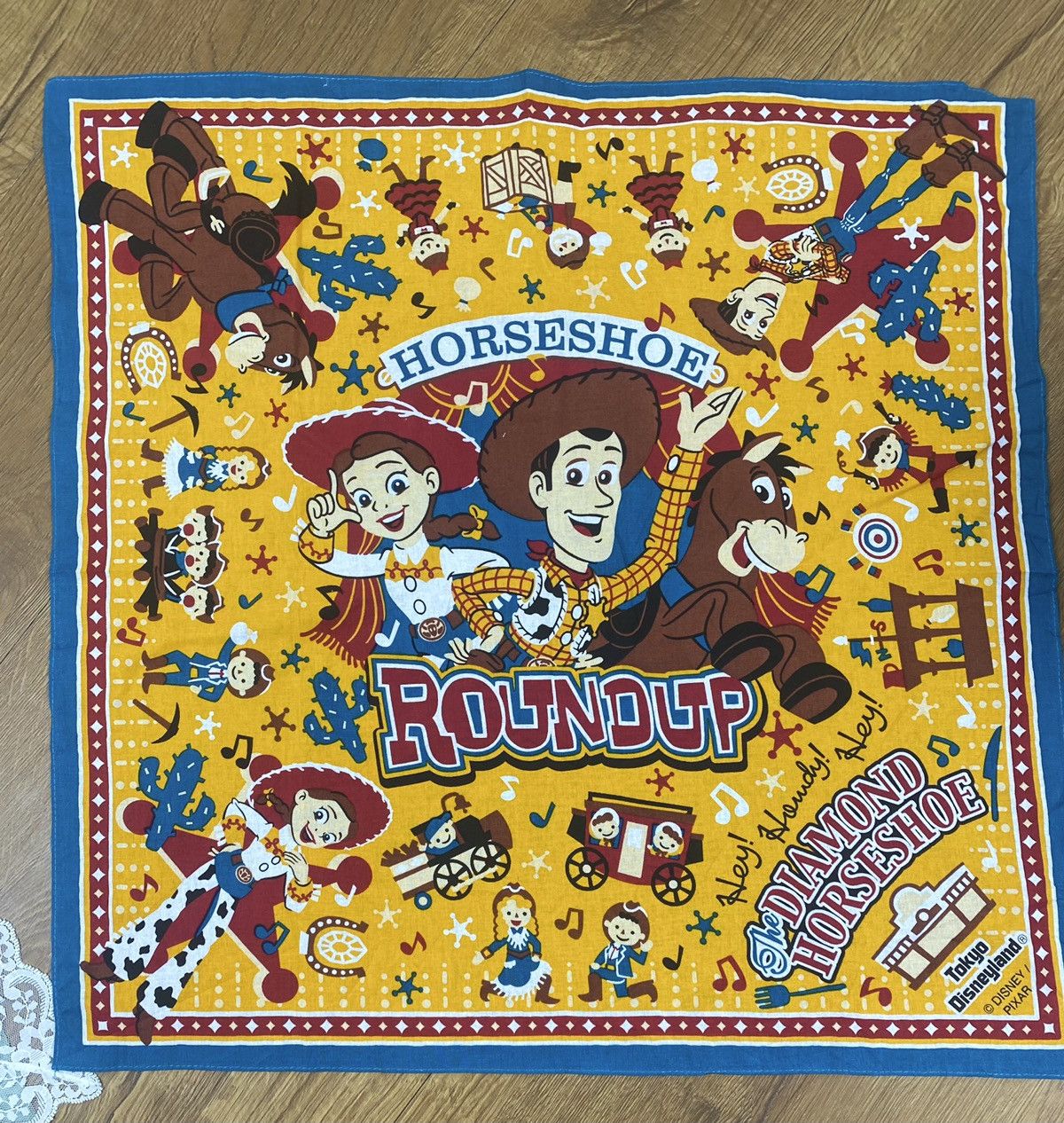 Disney Vintage Disney ToyStory1995 HandkerchiefNeckerchief/Bandana Size ONE SIZE - 2 Thumbnail