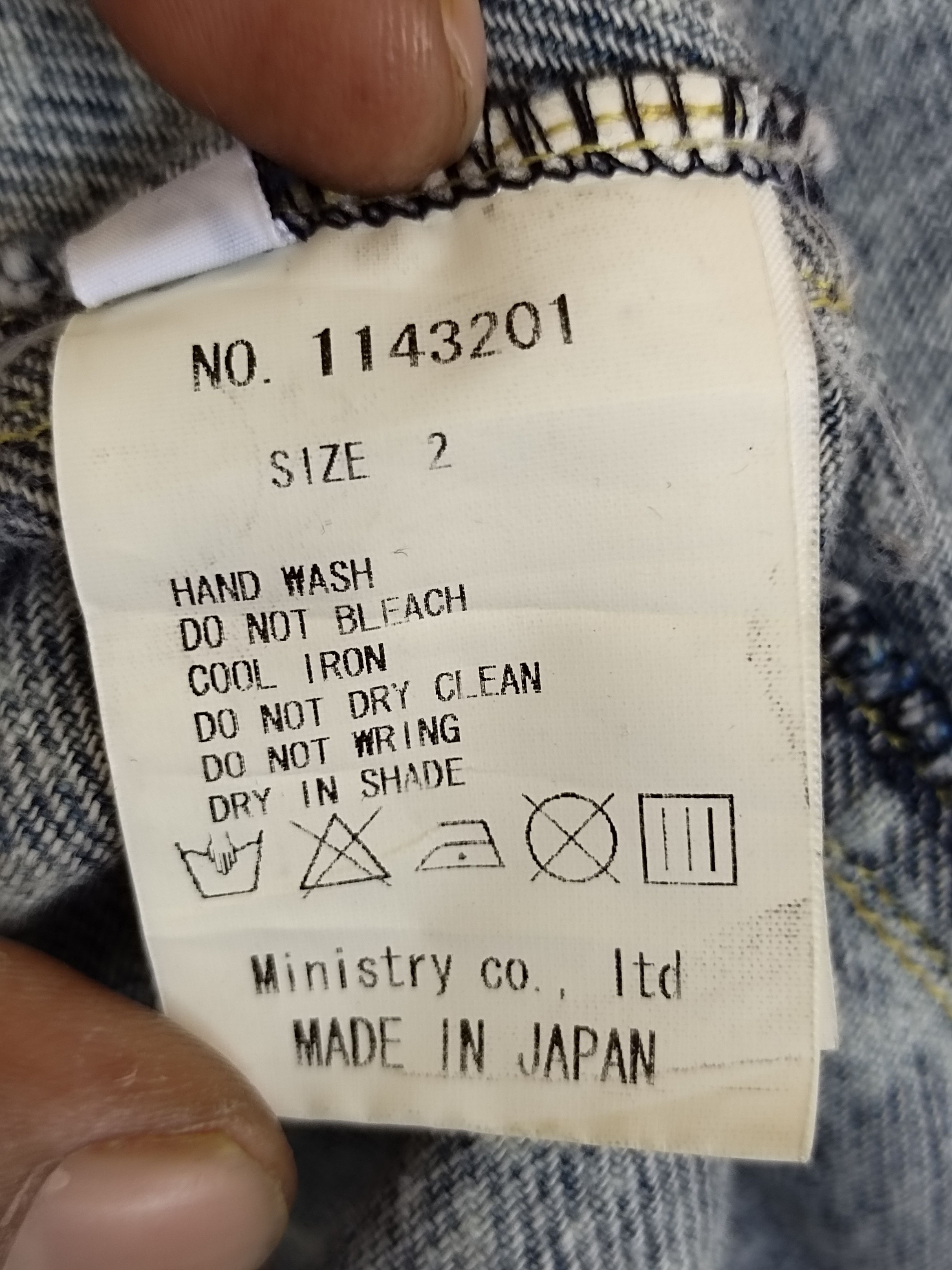 Hysteric Glamour Candy Stripper Smile MINISTRY Denim Jacket Inspired Kapital Size US M / EU 48-50 / 2 - 12 Thumbnail