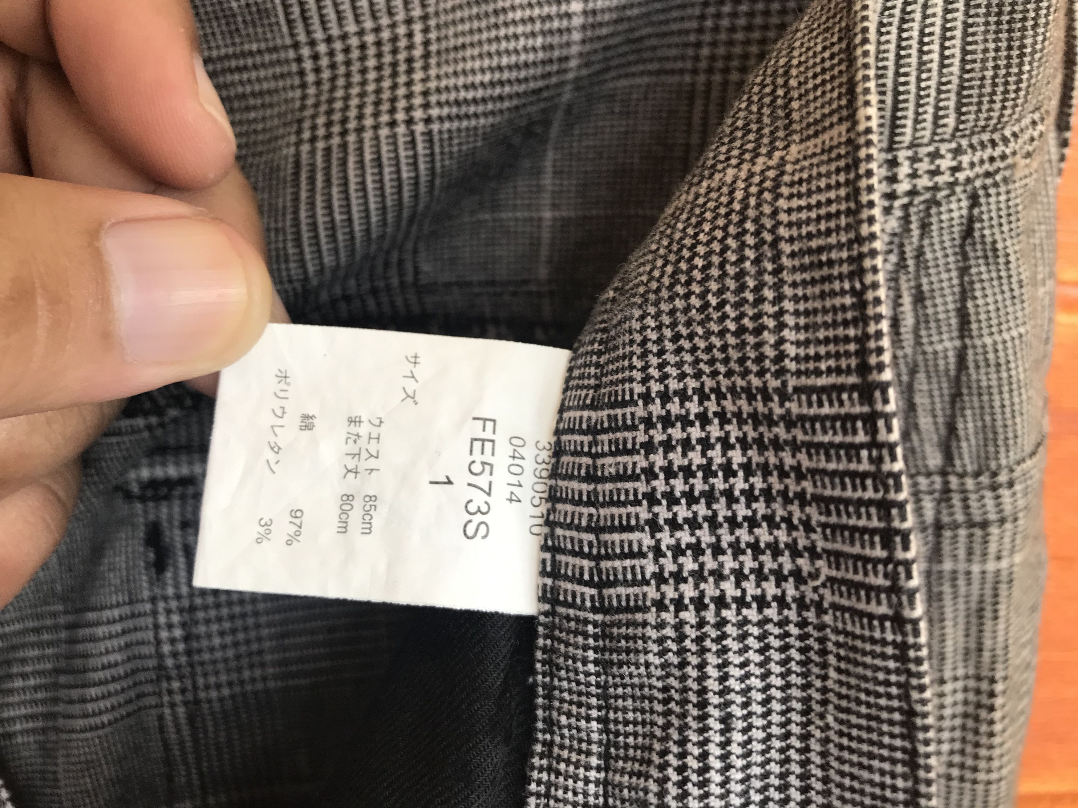 Japanese Brand Japan Cargo Multi Pocket Checkered Pants Nice Design Size US 33 - 13 Thumbnail