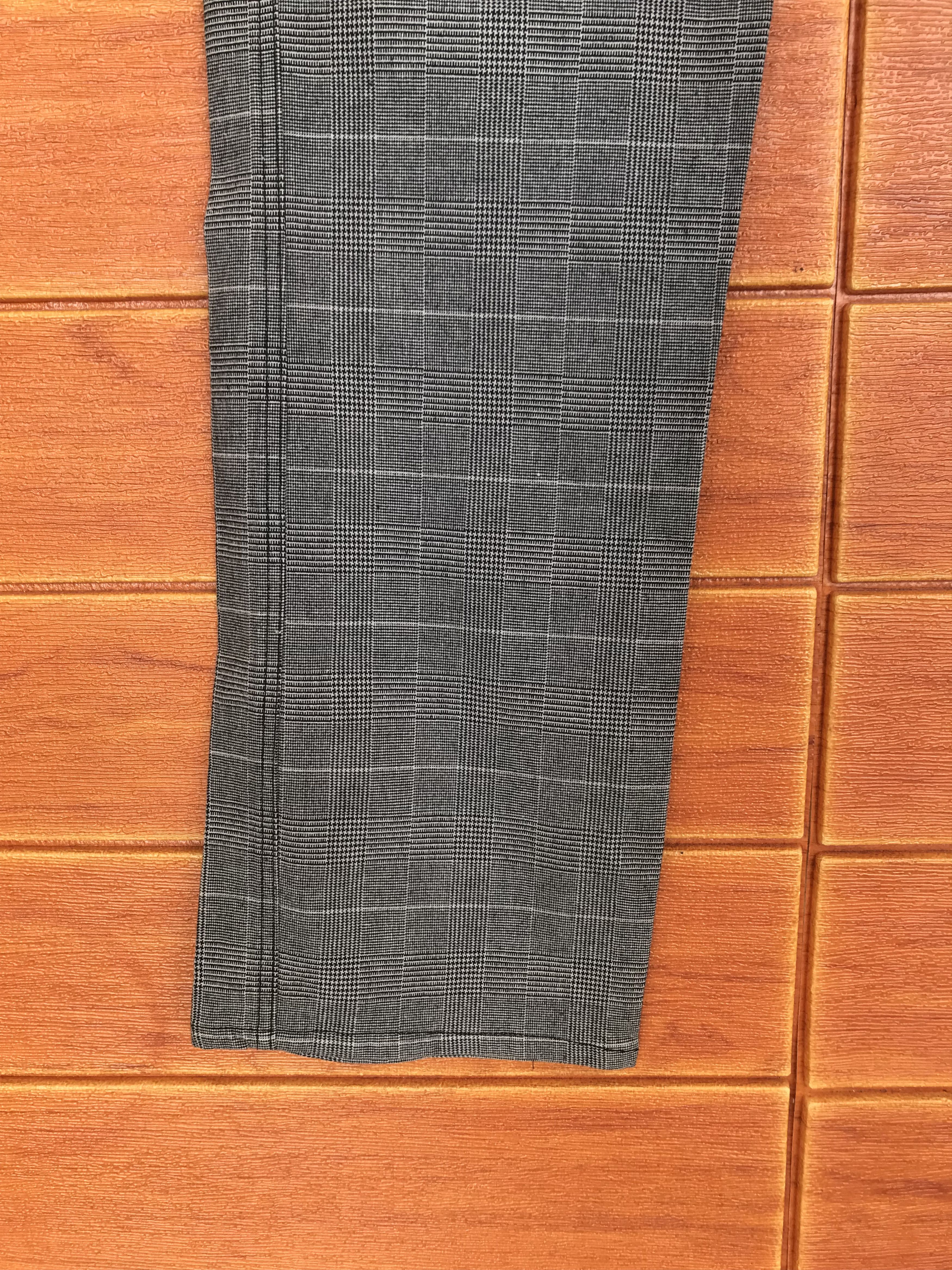 Japanese Brand Japan Cargo Multi Pocket Checkered Pants Nice Design Size US 33 - 4 Thumbnail