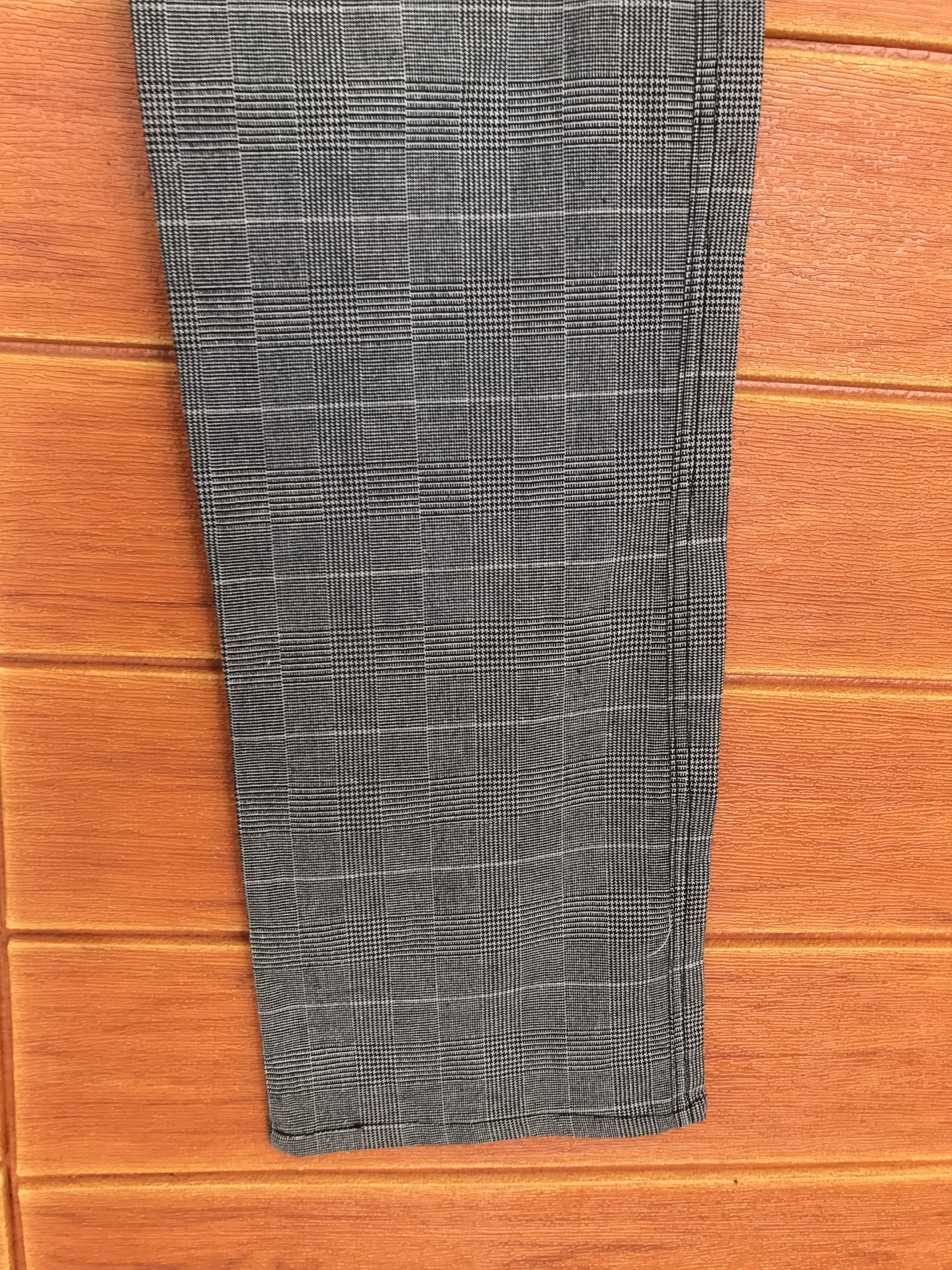 Japanese Brand Japan Cargo Multi Pocket Checkered Pants Nice Design Size US 33 - 5 Thumbnail