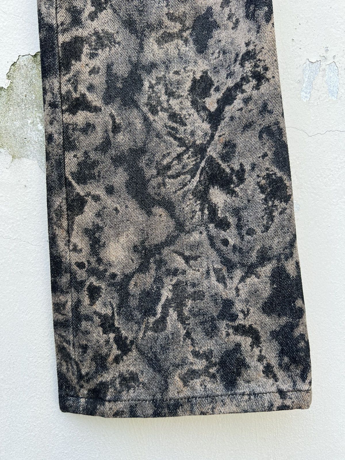 Nicole Club Flare Vintage Monsieur Nicole Japan Dirty Mud Denim Jeans Size US 30 / EU 46 - 14 Thumbnail