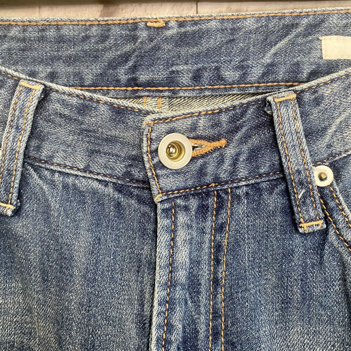 Harris Tweed Denim Patchwork Jeans