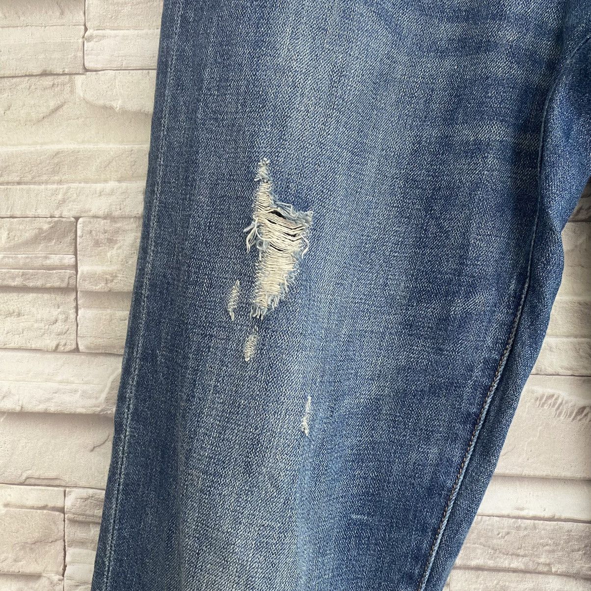Harris Tweed Denim Patchwork Jeans