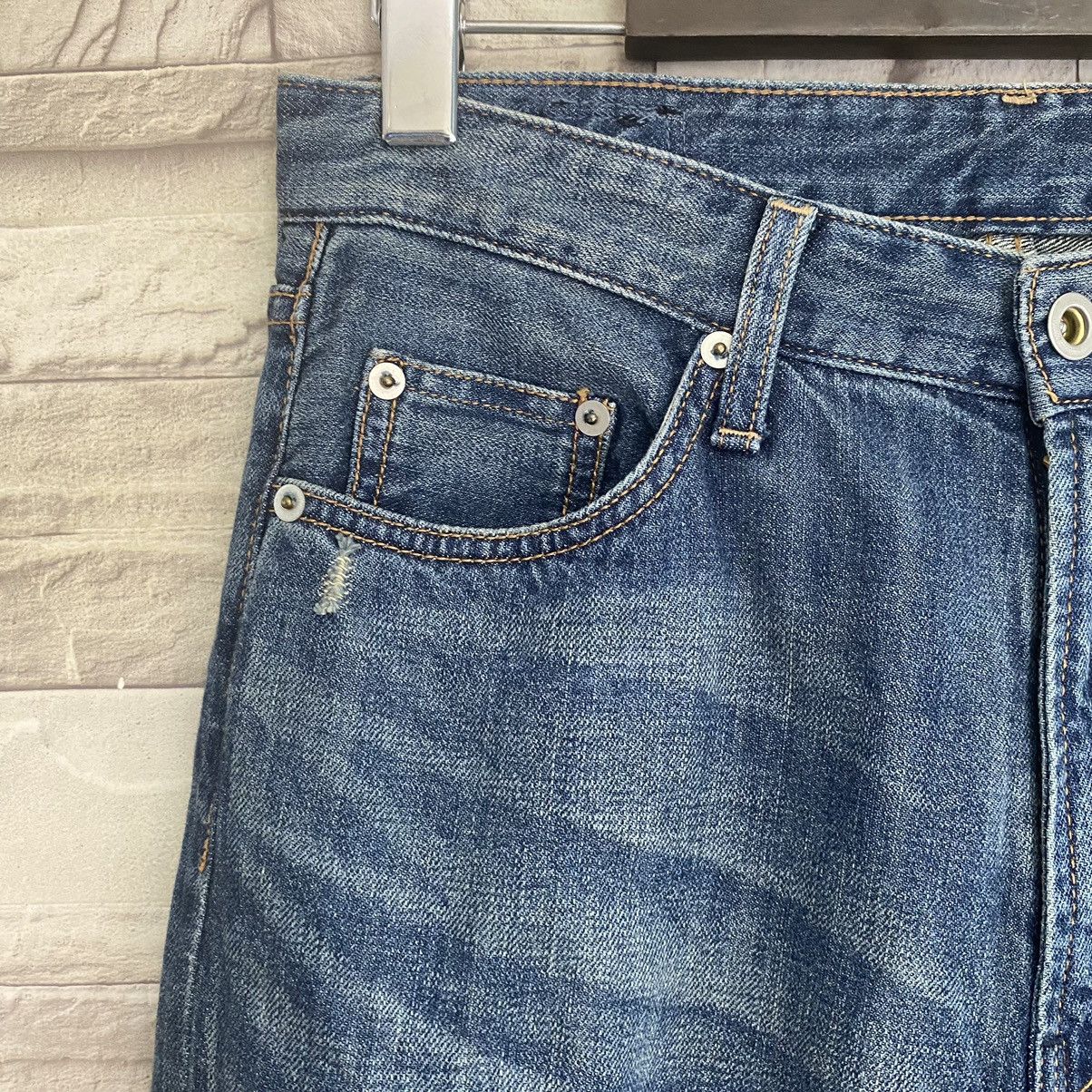 Harris Tweed Denim Patchwork Jeans