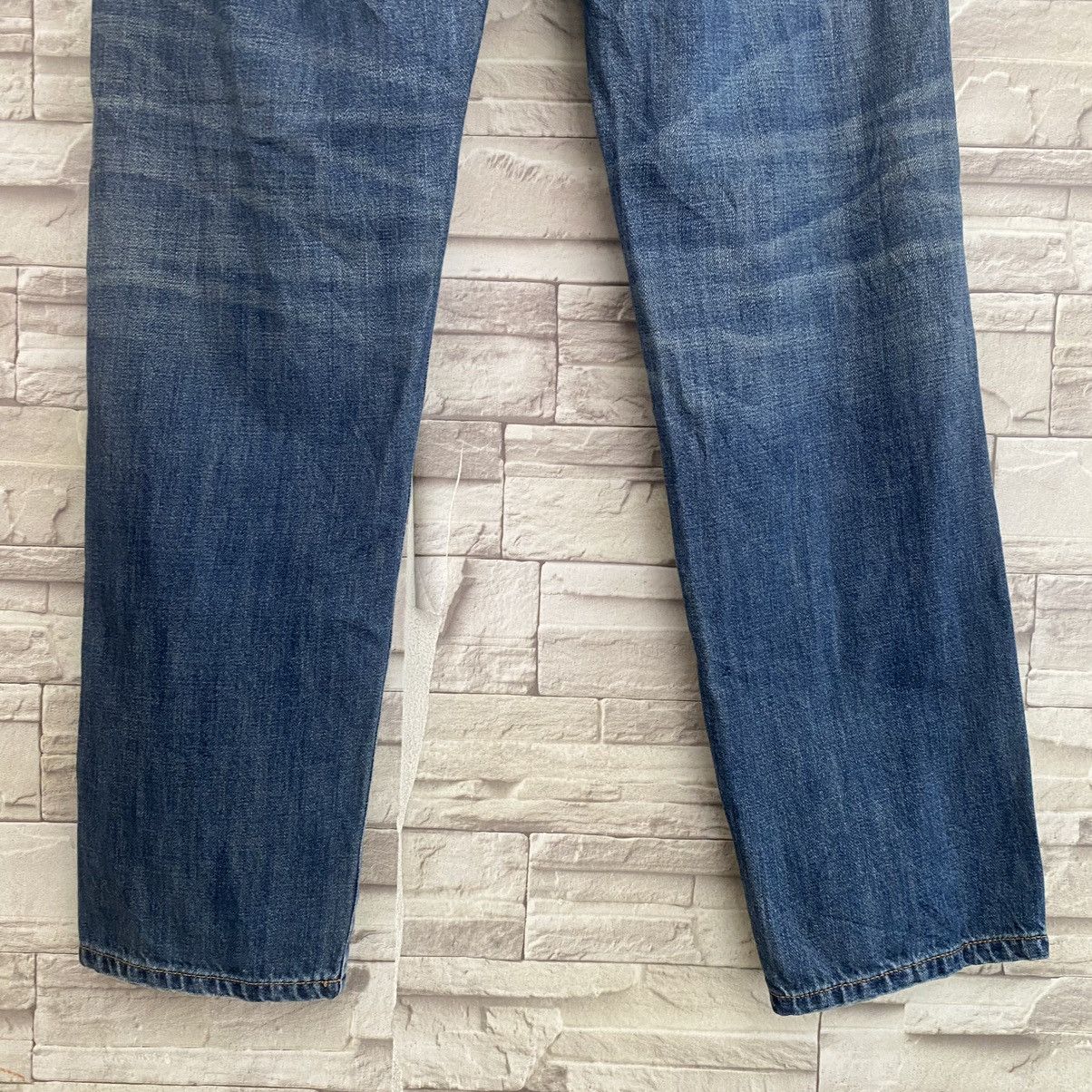 Harris Tweed Denim Patchwork Jeans