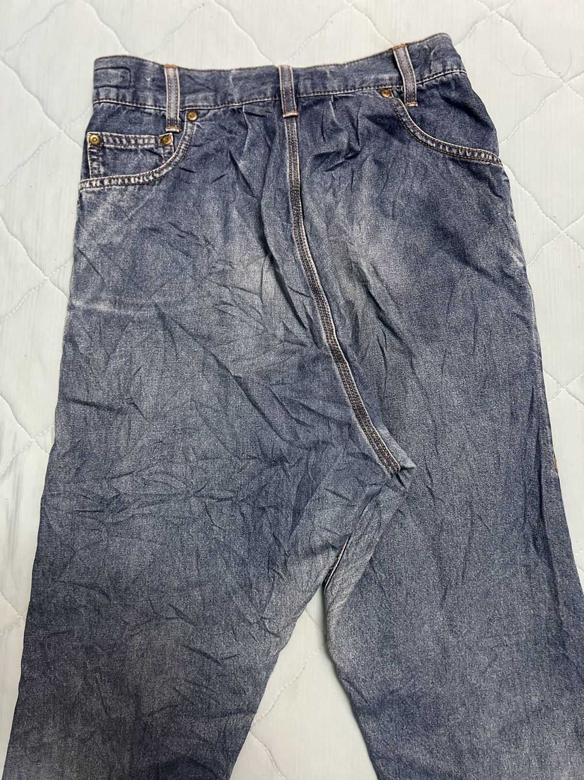 Issey Miyake Issey miyake vintage denim buttonfly baggy pants nice🔥 Size US 28 / EU 44 - 2 Thumbnail