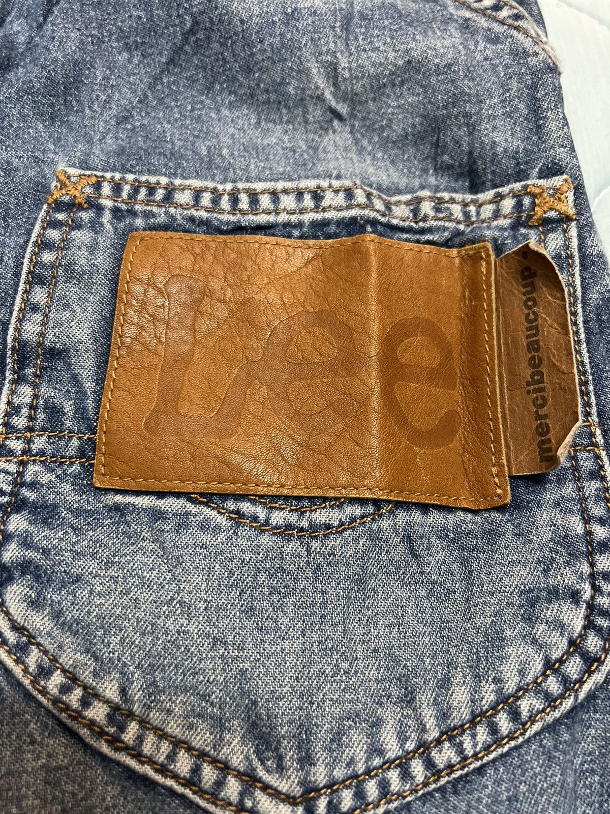 Issey Miyake Issey miyake vintage denim buttonfly baggy pants nice🔥 Size US 28 / EU 44 - 5 Thumbnail
