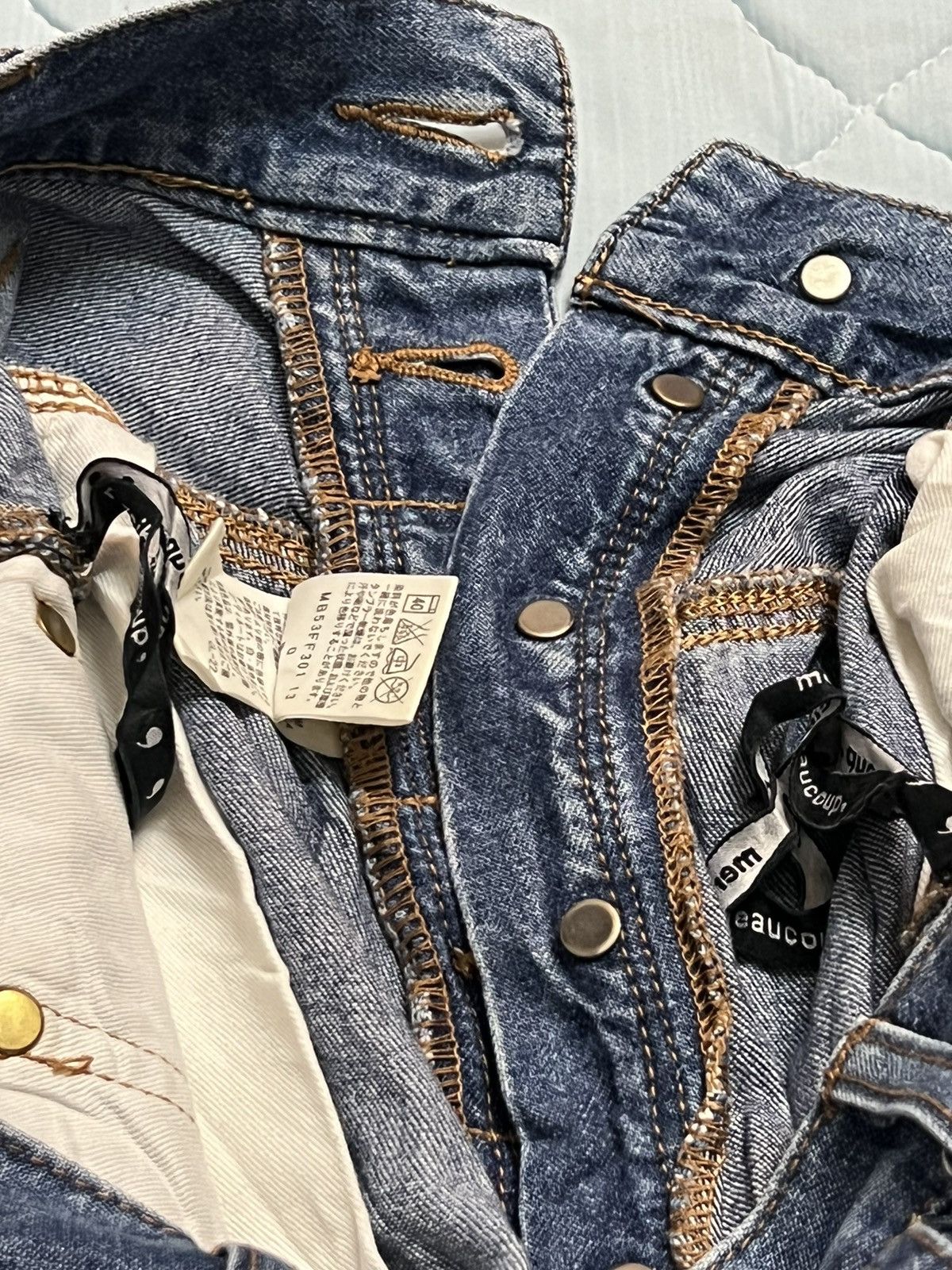 Issey Miyake Issey miyake vintage denim buttonfly baggy pants nice🔥 Size US 28 / EU 44 - 9 Thumbnail