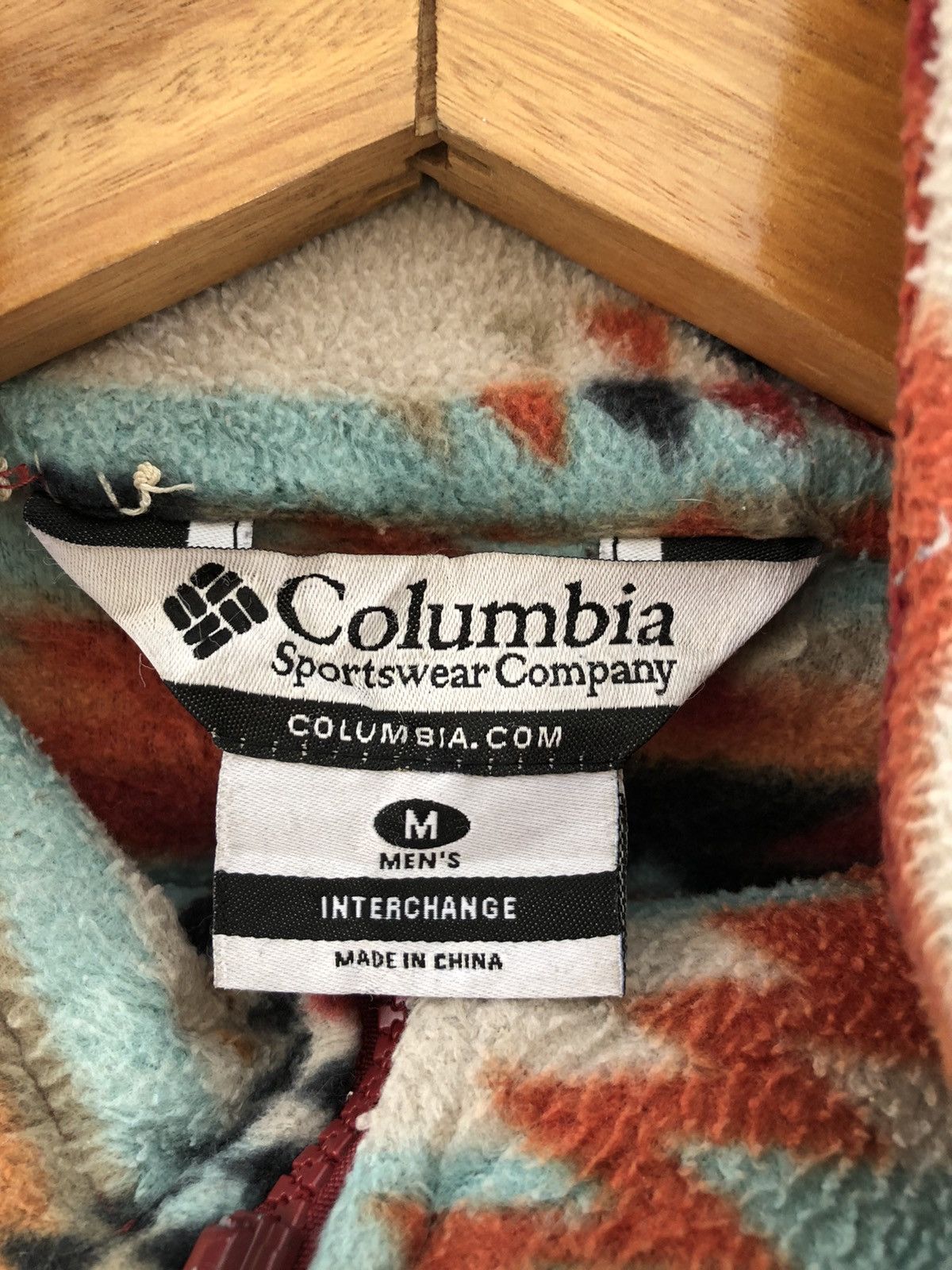 Vintage Columbia Navajo Men’s zip Up