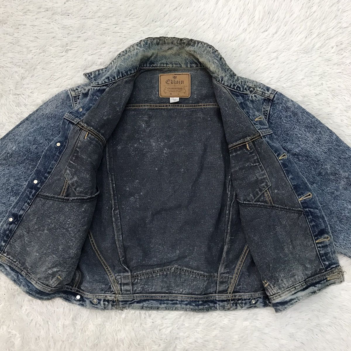 Edwin Vtg Edwin Denim Jacket Lot 5464 Size US M / EU 48-50 / 2 - 12 Thumbnail