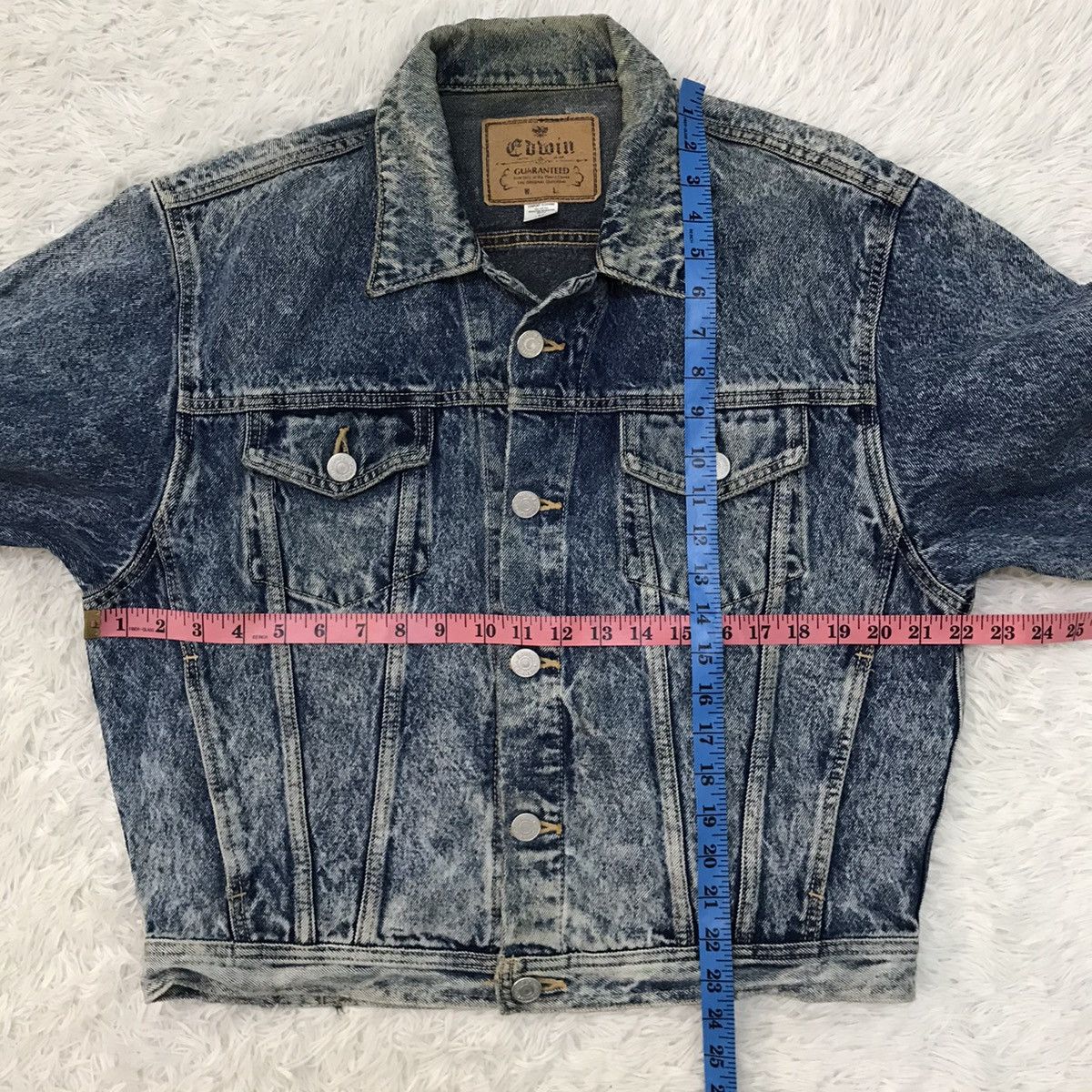 Edwin Vtg Edwin Denim Jacket Lot 5464 Size US M / EU 48-50 / 2 - 15 Thumbnail