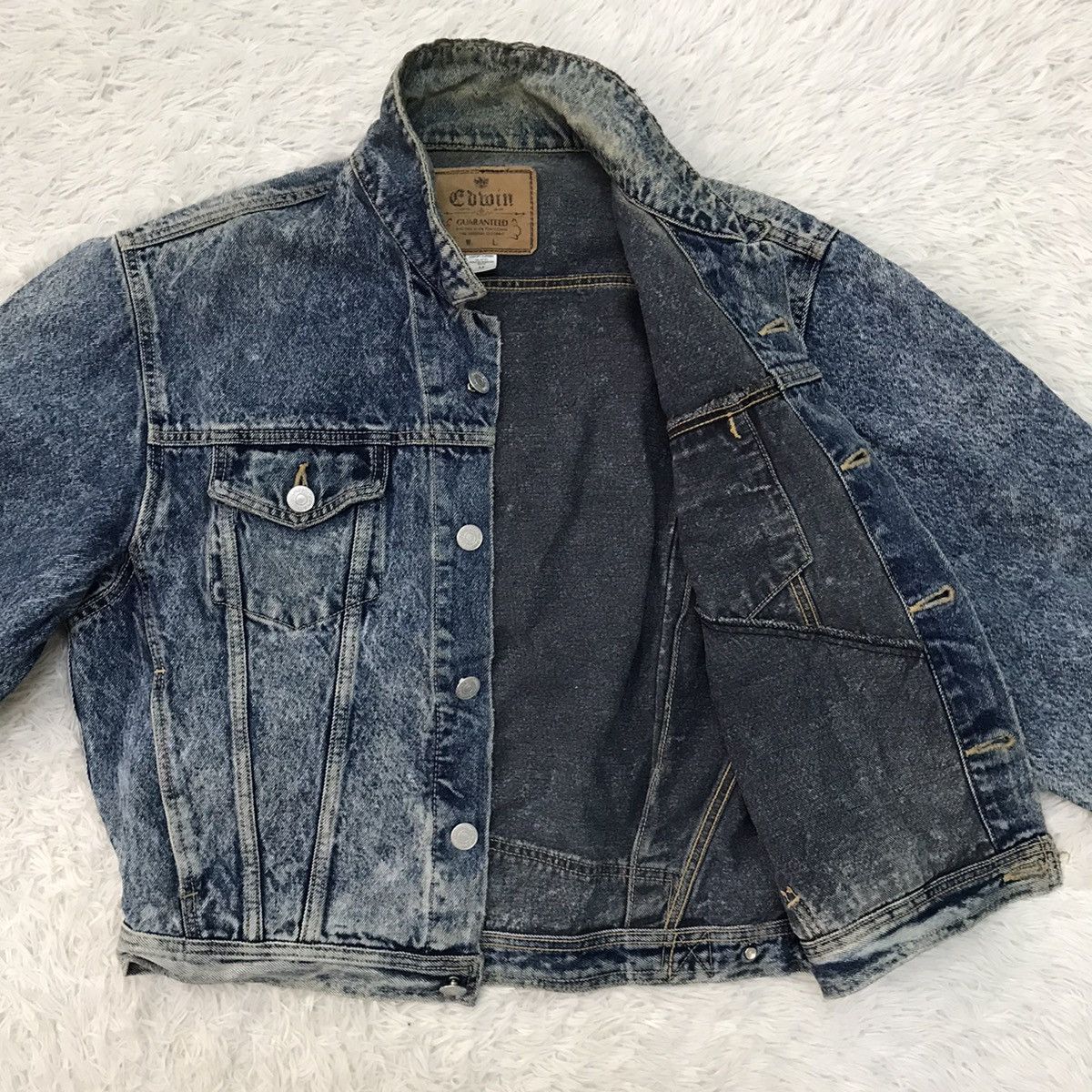 Edwin Vtg Edwin Denim Jacket Lot 5464 Size US M / EU 48-50 / 2 - 11 Thumbnail