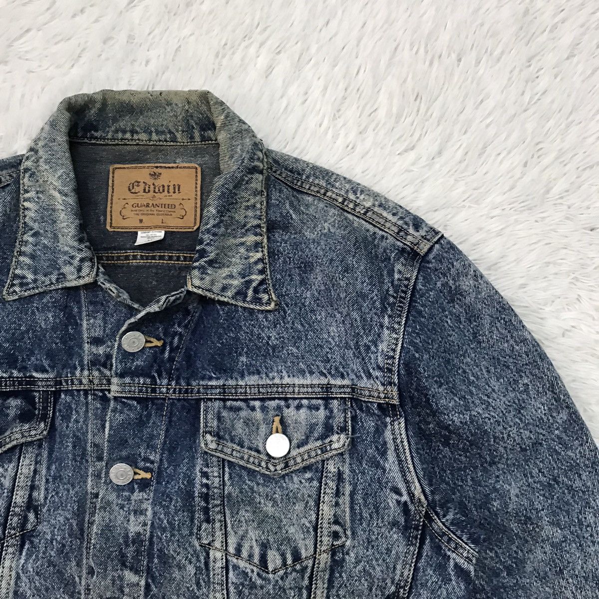 Edwin Vtg Edwin Denim Jacket Lot 5464 Size US M / EU 48-50 / 2 - 5 Thumbnail
