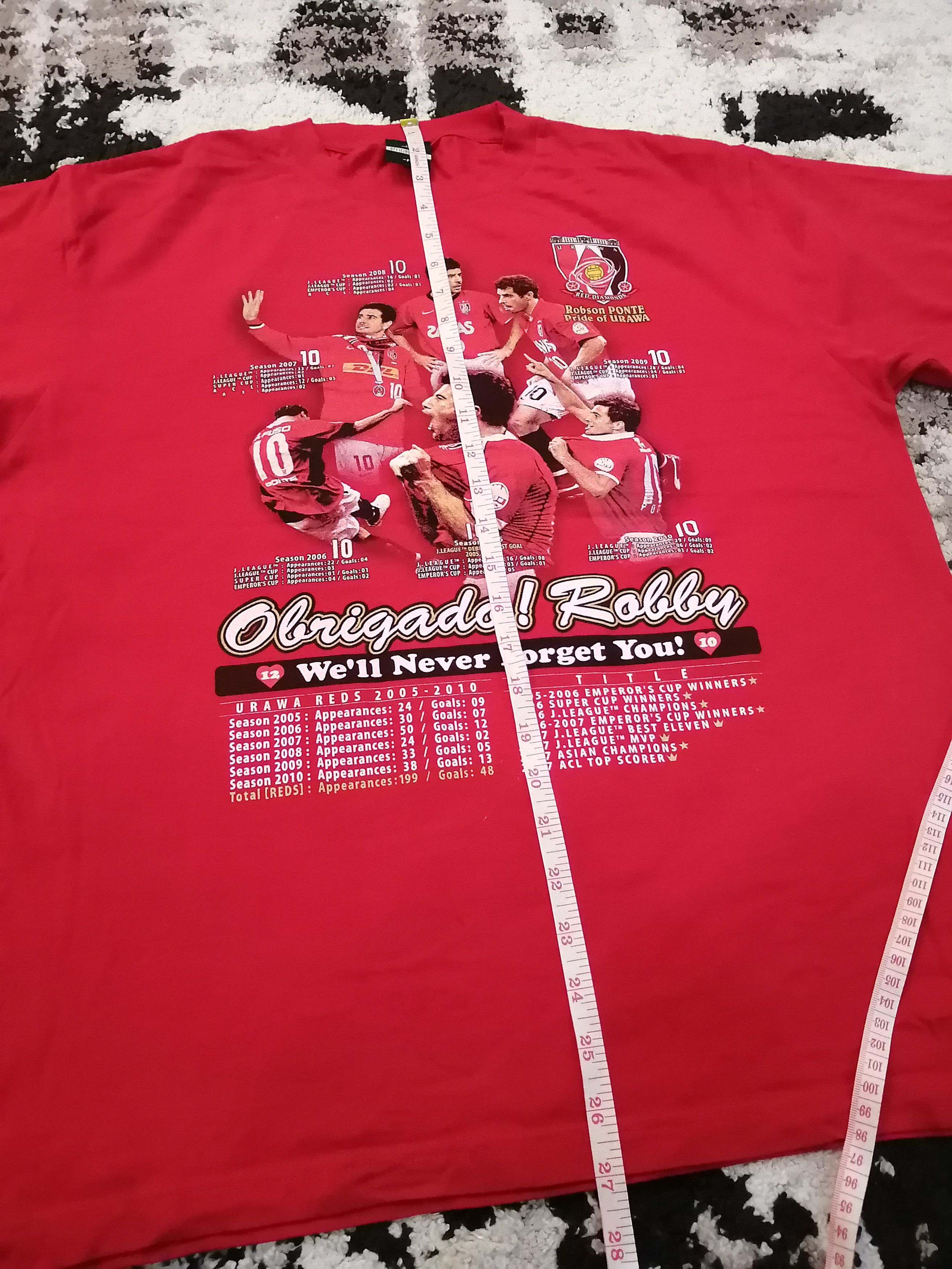 Japanese Brand Robson Ponte Pride Of Urawa Tees Size US L / EU 52-54 / 3 - 9 Thumbnail