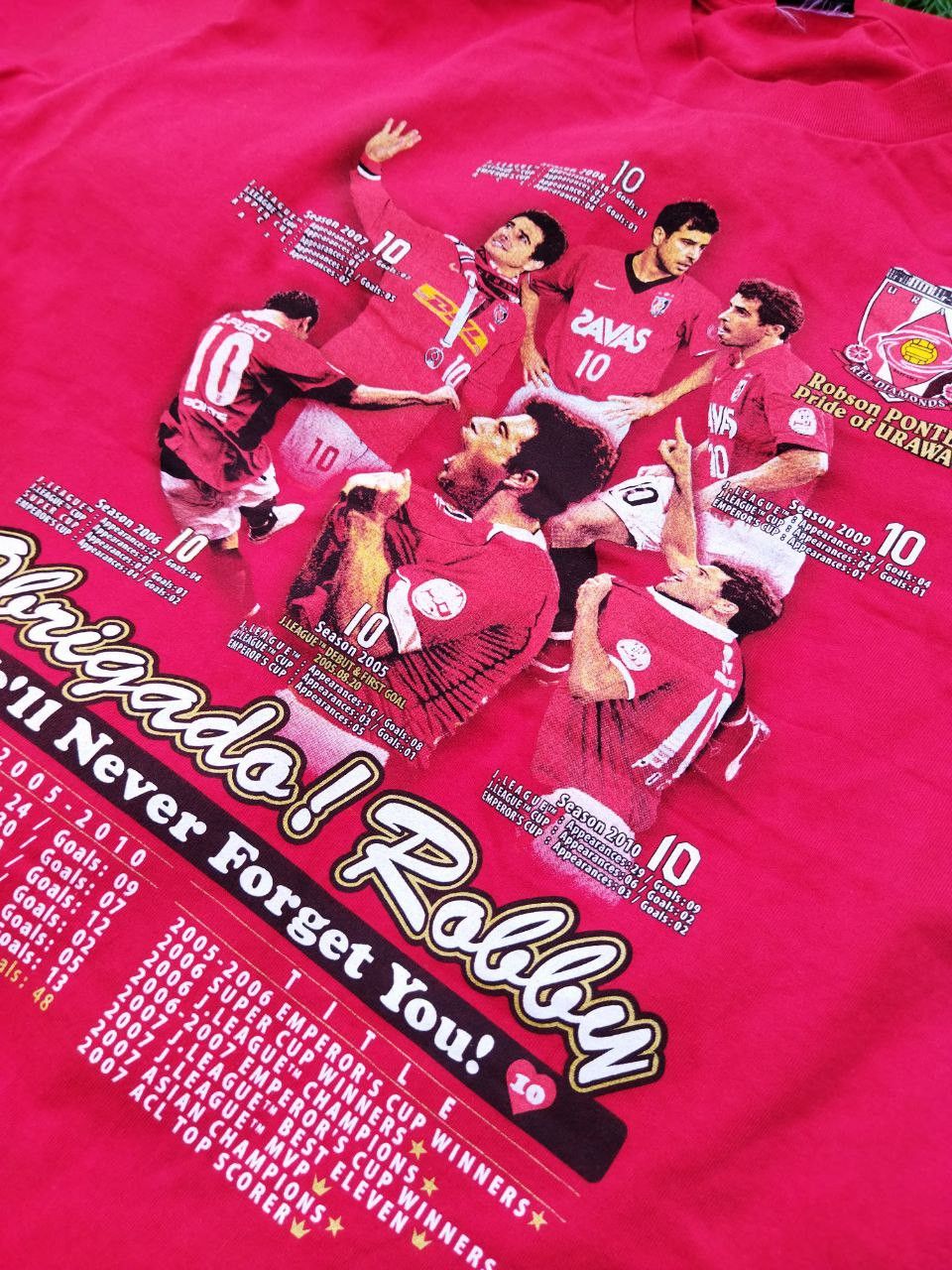Japanese Brand Robson Ponte Pride Of Urawa Tees Size US L / EU 52-54 / 3 - 4 Thumbnail