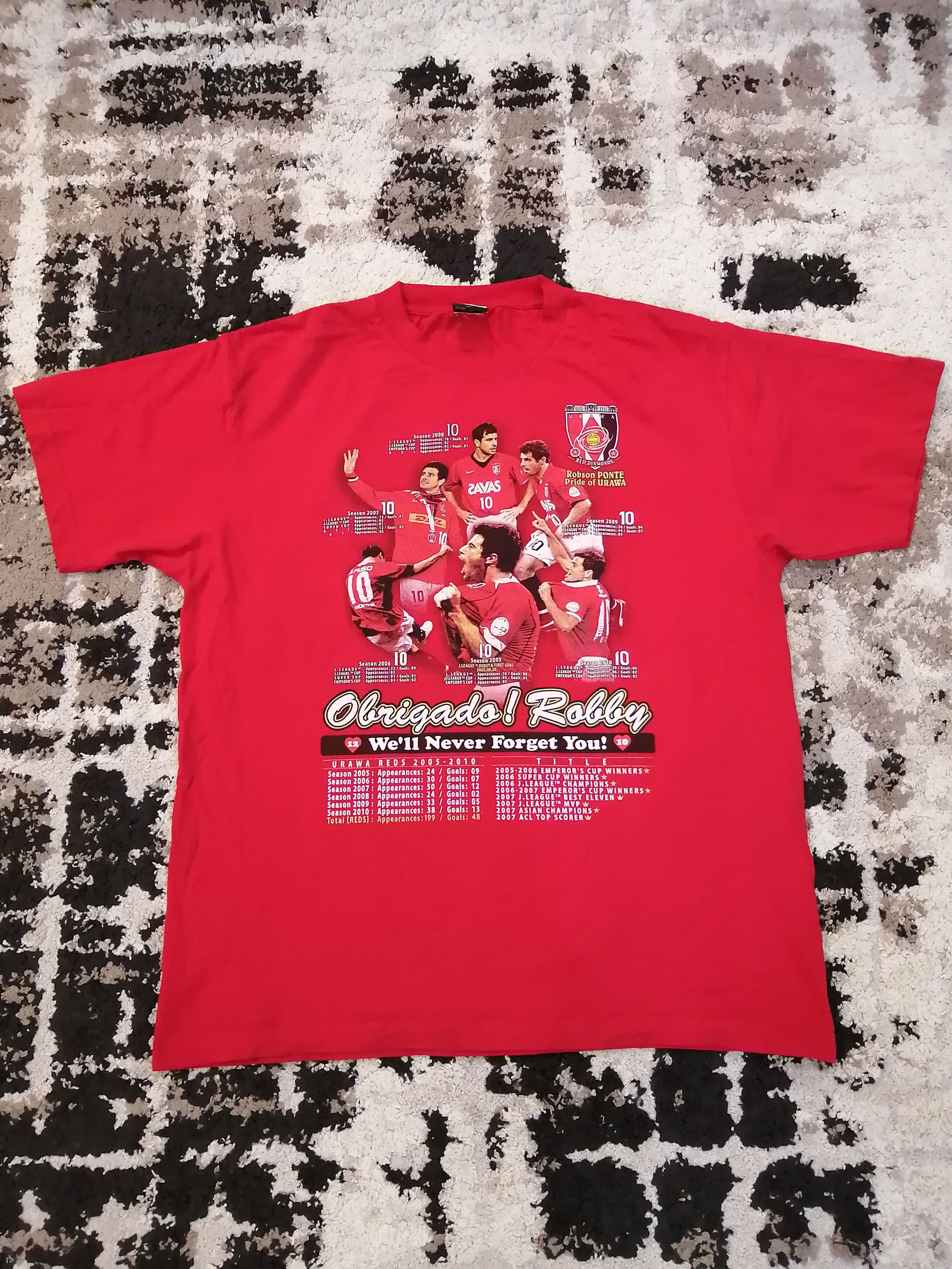 Japanese Brand Robson Ponte Pride Of Urawa Tees Size US L / EU 52-54 / 3 - 11 Thumbnail