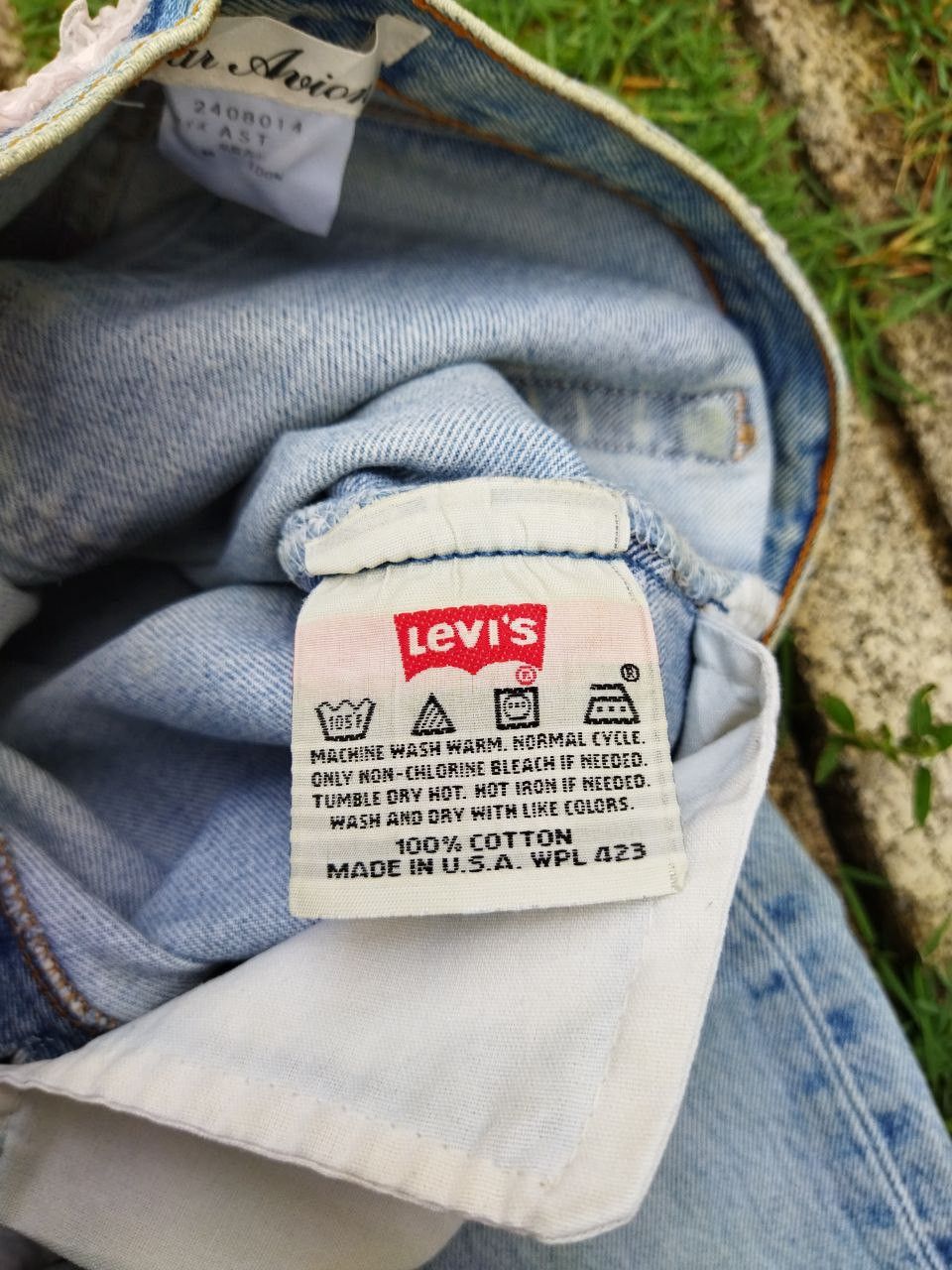 Levi's Vintage Clothing Vintage Levi's X Par Avion Japan Jeans - Size 28 Size 28" / US 6 / IT 42 - 11 Thumbnail