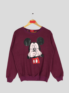 Supreme Louis Vuitton With Mickey Mouse Brand Crewneck Tee - Blinkenzo