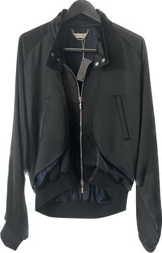 CMMAWEAR Balloon jacket black navy | Grailed