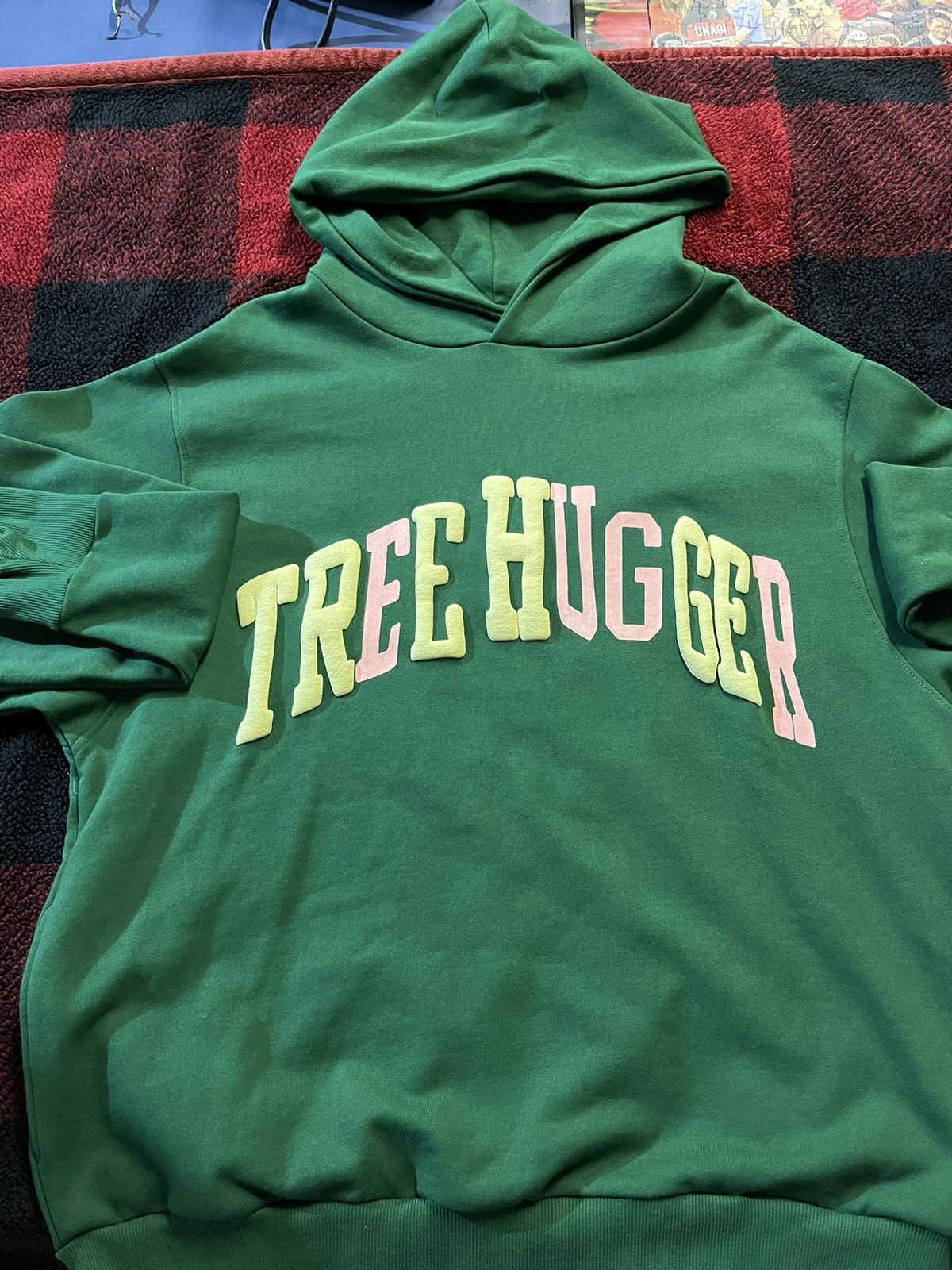 レアCPFM GREEN THUMBS UP HOODIE XL