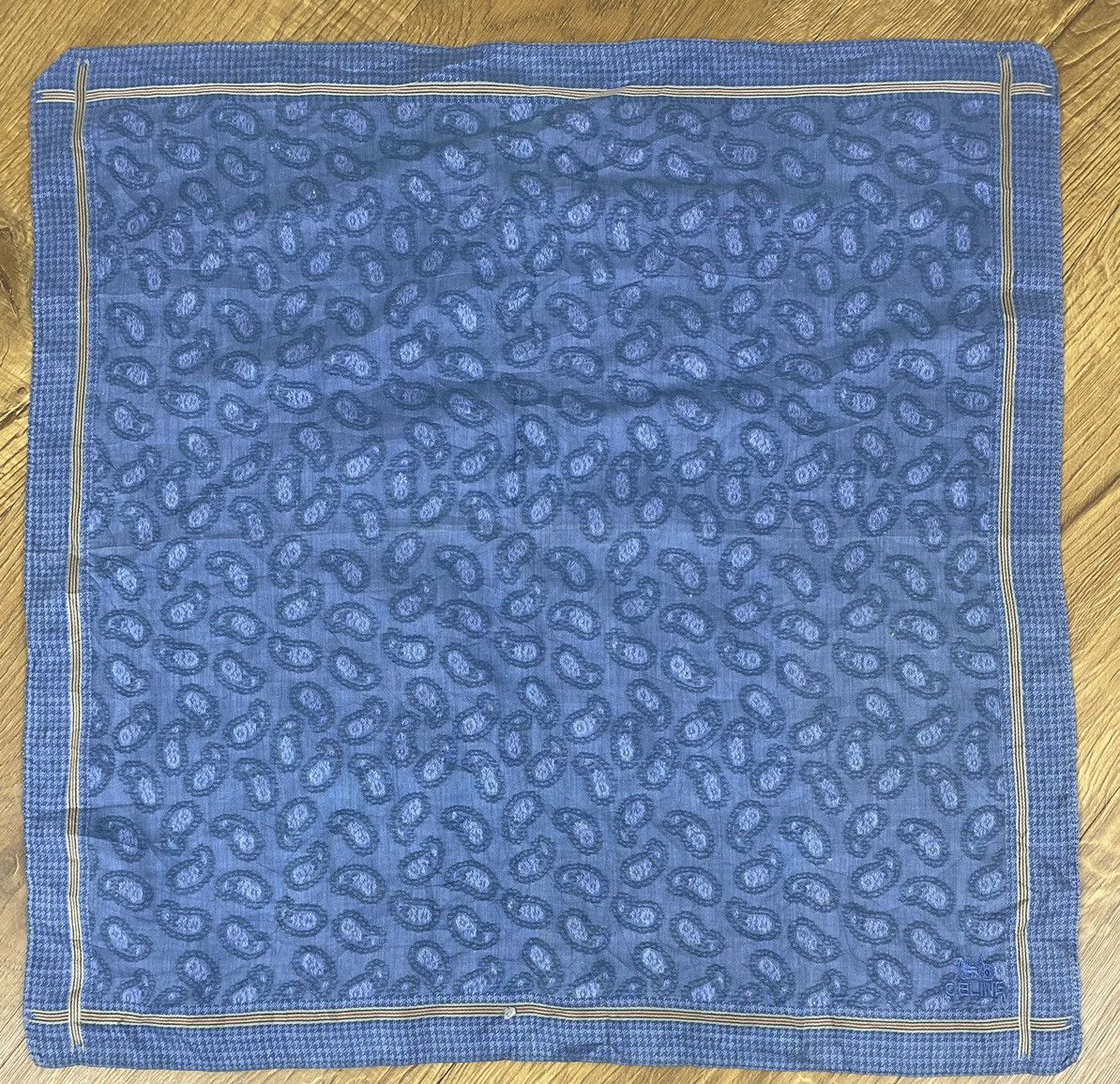 Celine Vintage Celine Handkerchief / Bandana / Neckerchief Size ONE SIZE - 2 Thumbnail